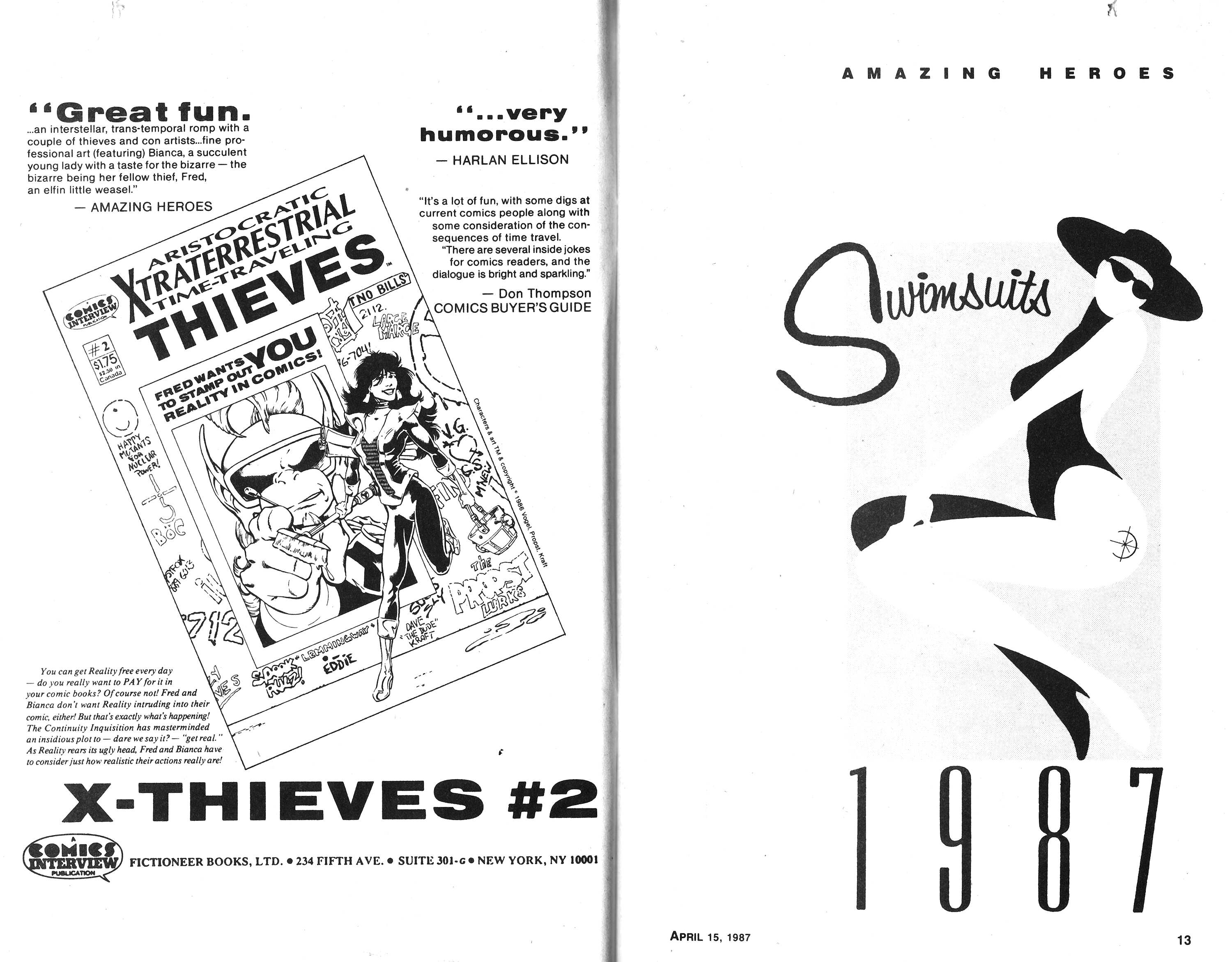 Read online Amazing Heroes comic -  Issue #115 - 7