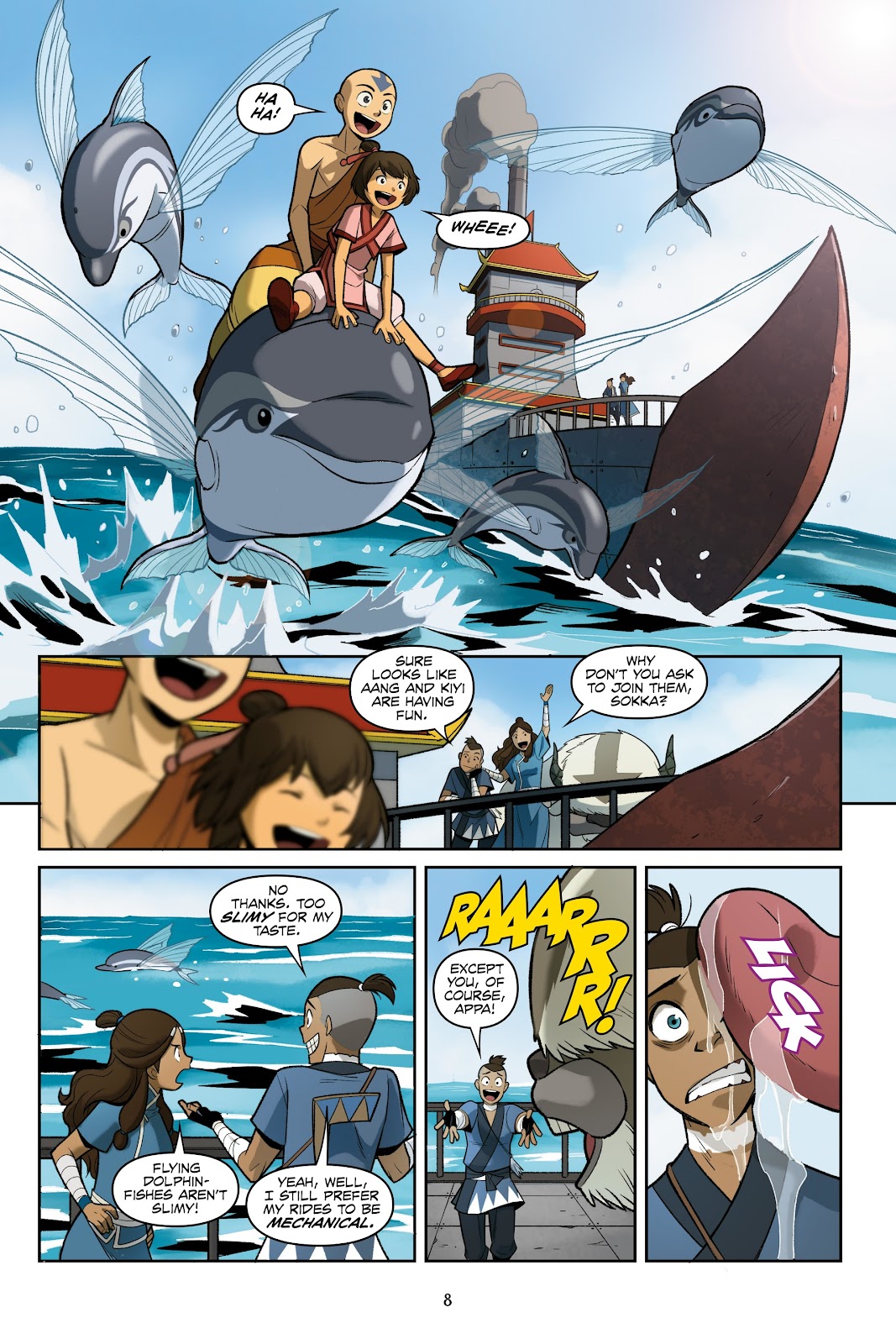 Nickelodeon Avatar: The Last Airbender - Smoke and Shadow issue Omnibus (Part 1) - Page 10