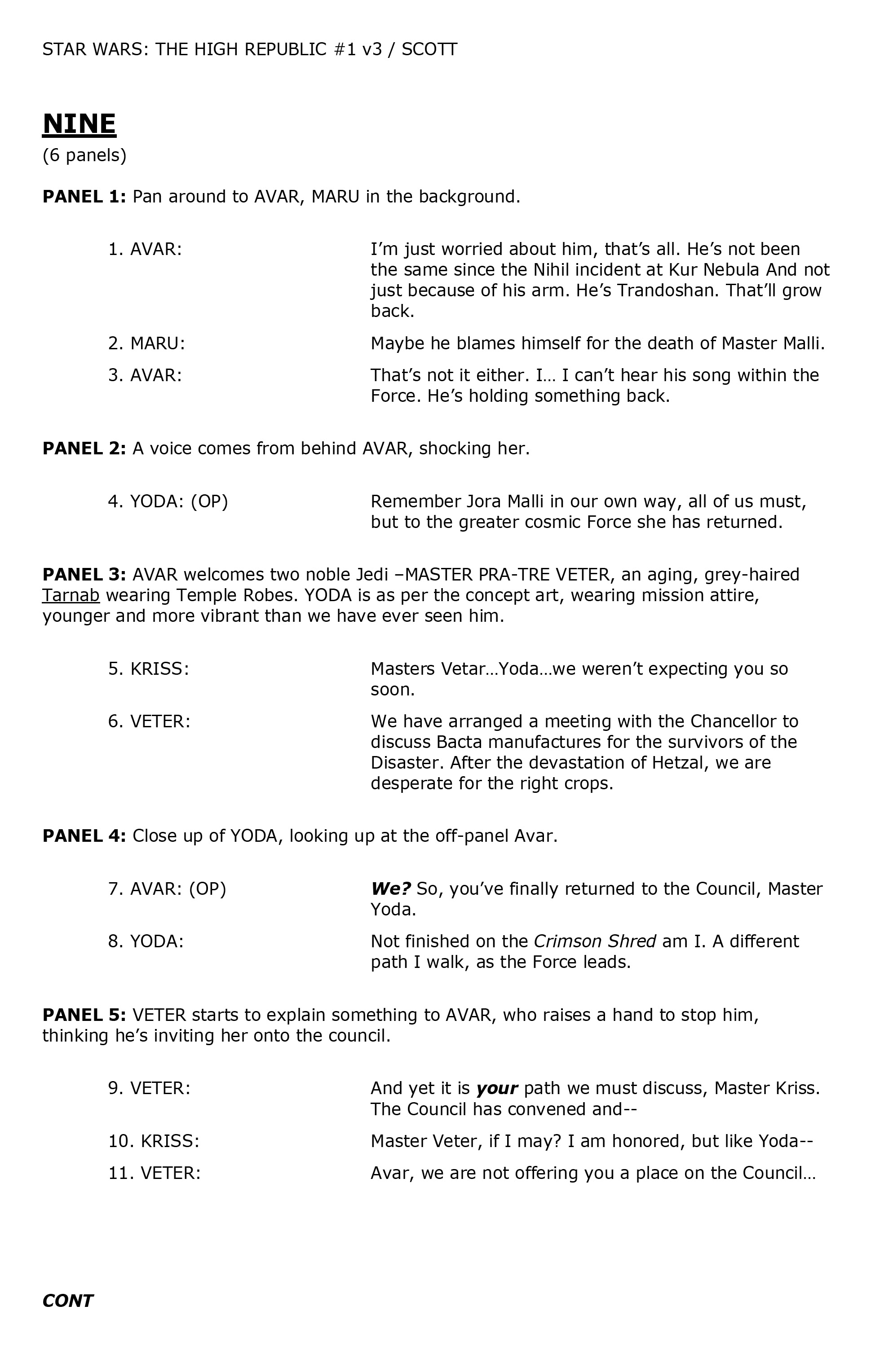 Read online Star Wars: The High Republic Behind-the-Scenes Exclusive comic -  Issue # Full - 19