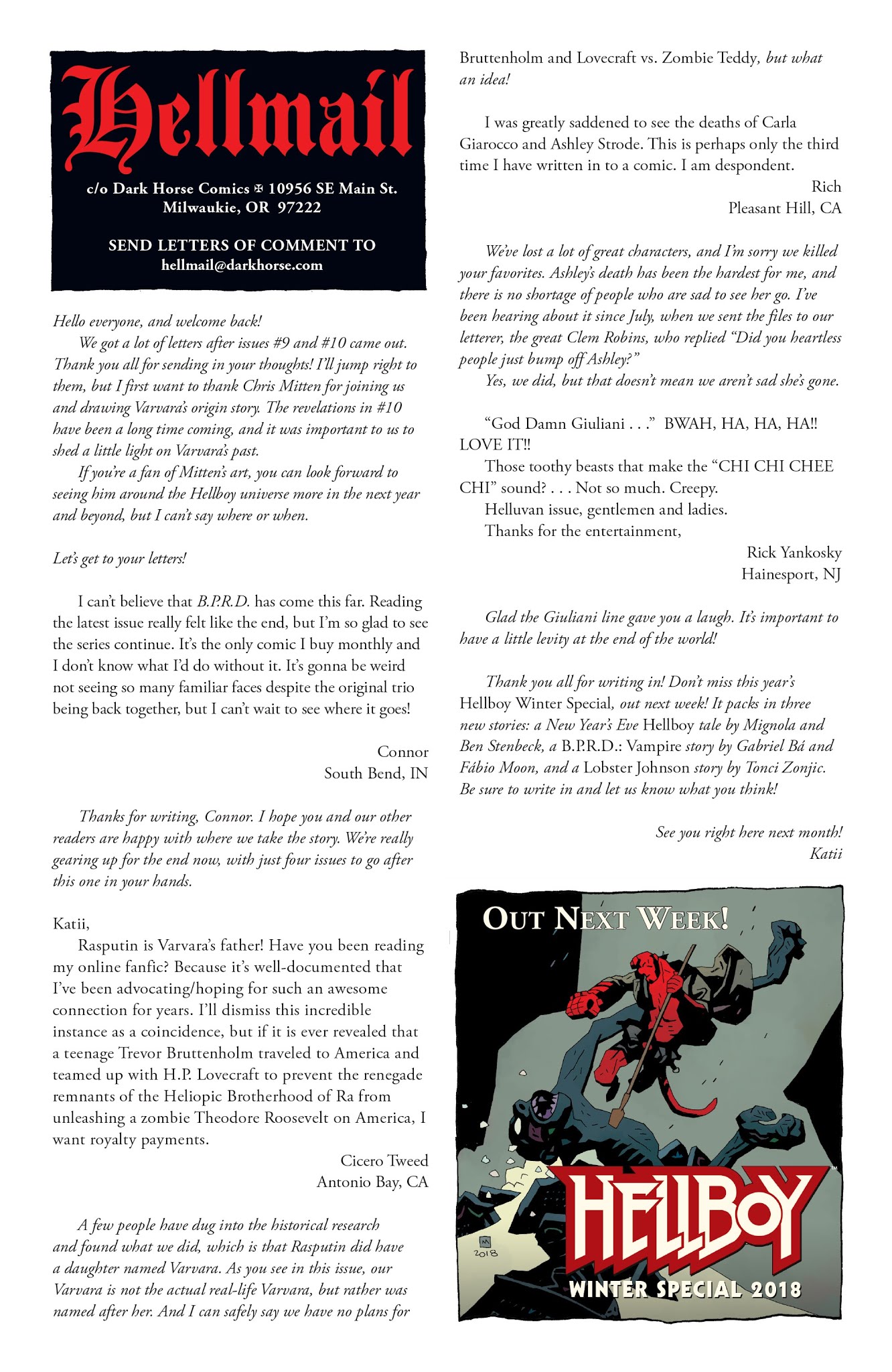 Read online B.P.R.D. The Devil You Know comic -  Issue #11 - 24