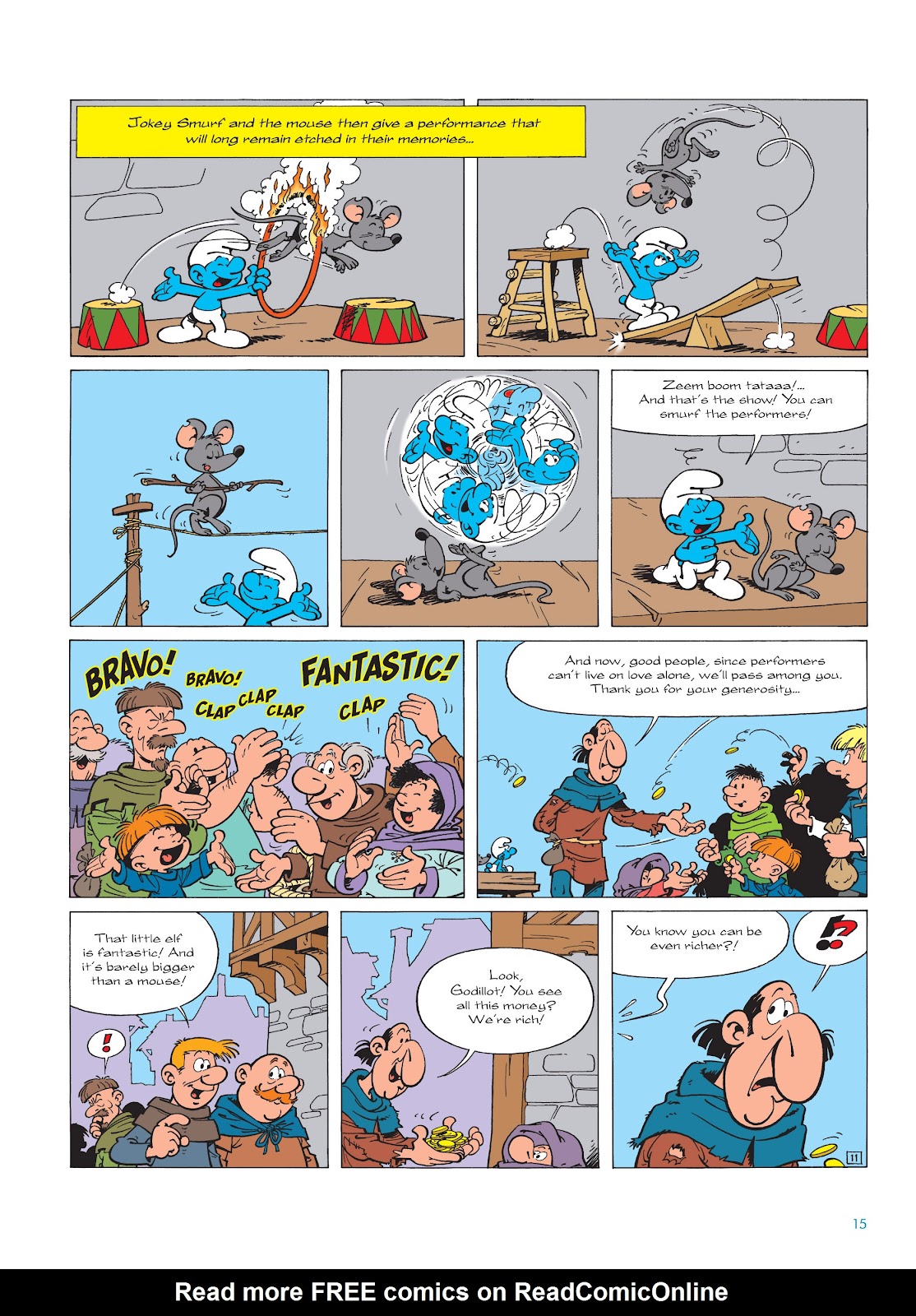 Read online The Smurfs comic -  Issue #19 - 15