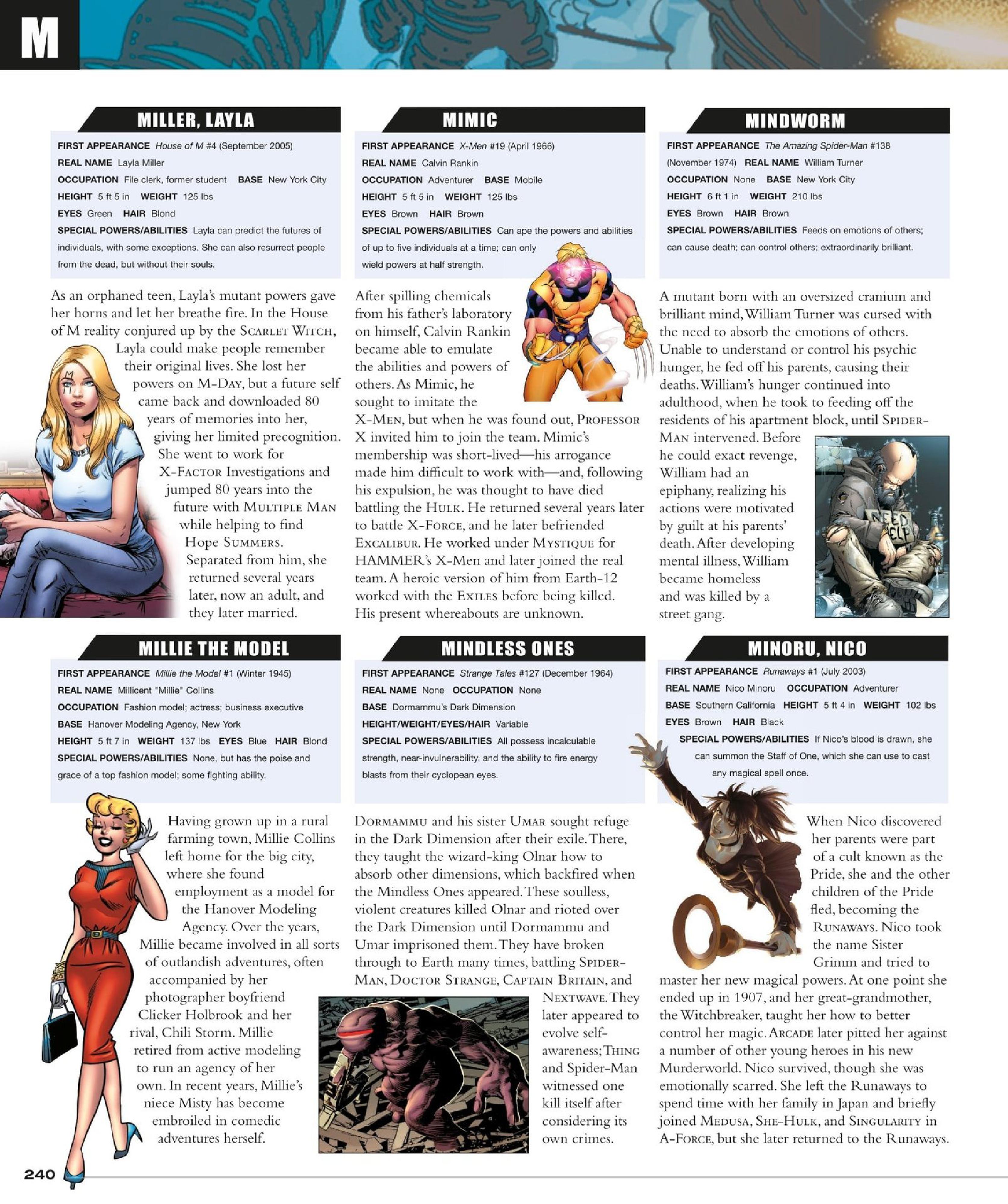 Read online Marvel Encyclopedia, New Edition comic -  Issue # TPB (Part 3) - 43