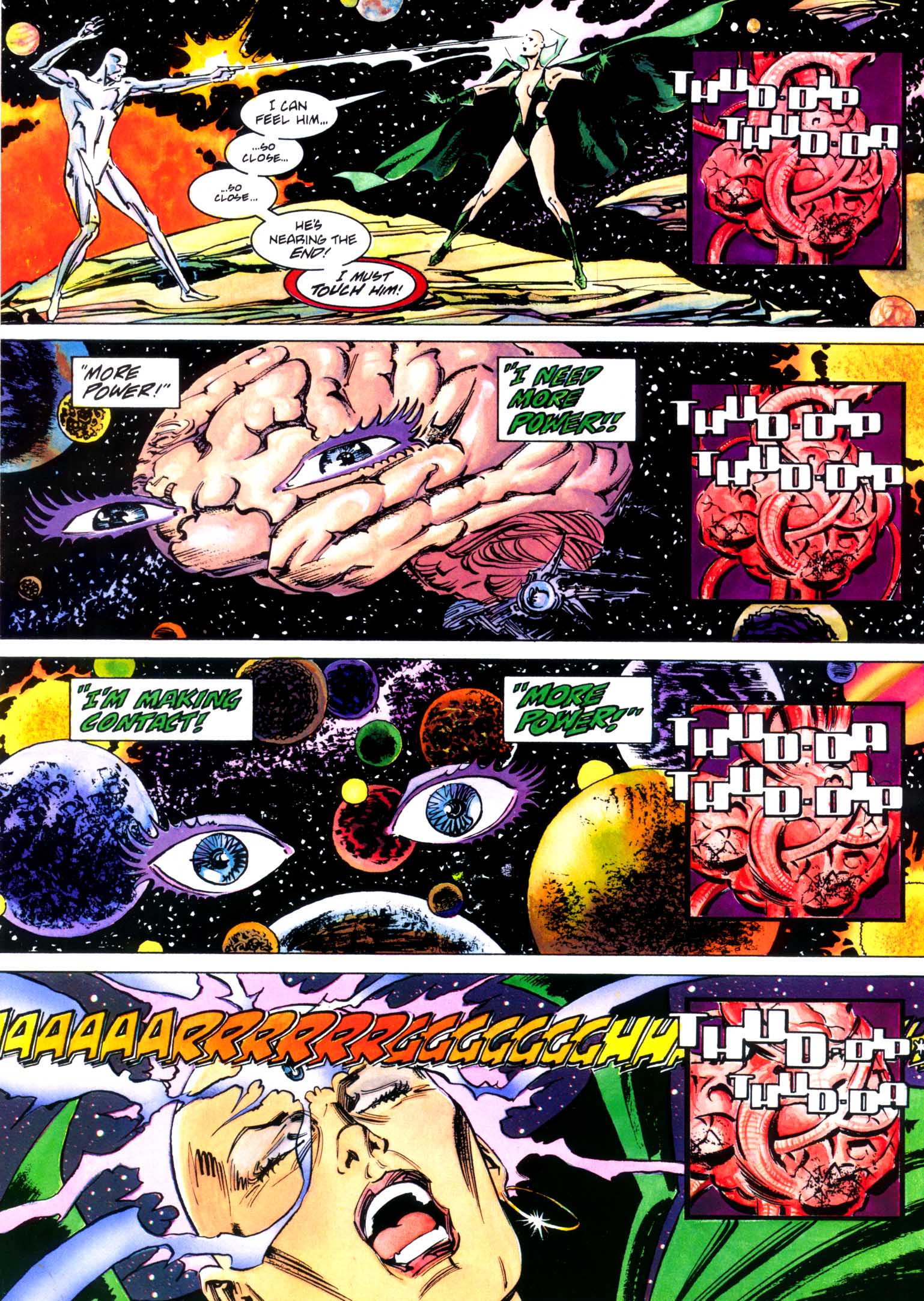 Read online Marvel Graphic Novel comic -  Issue #71 - Silver Surfer - Homecoming - 50