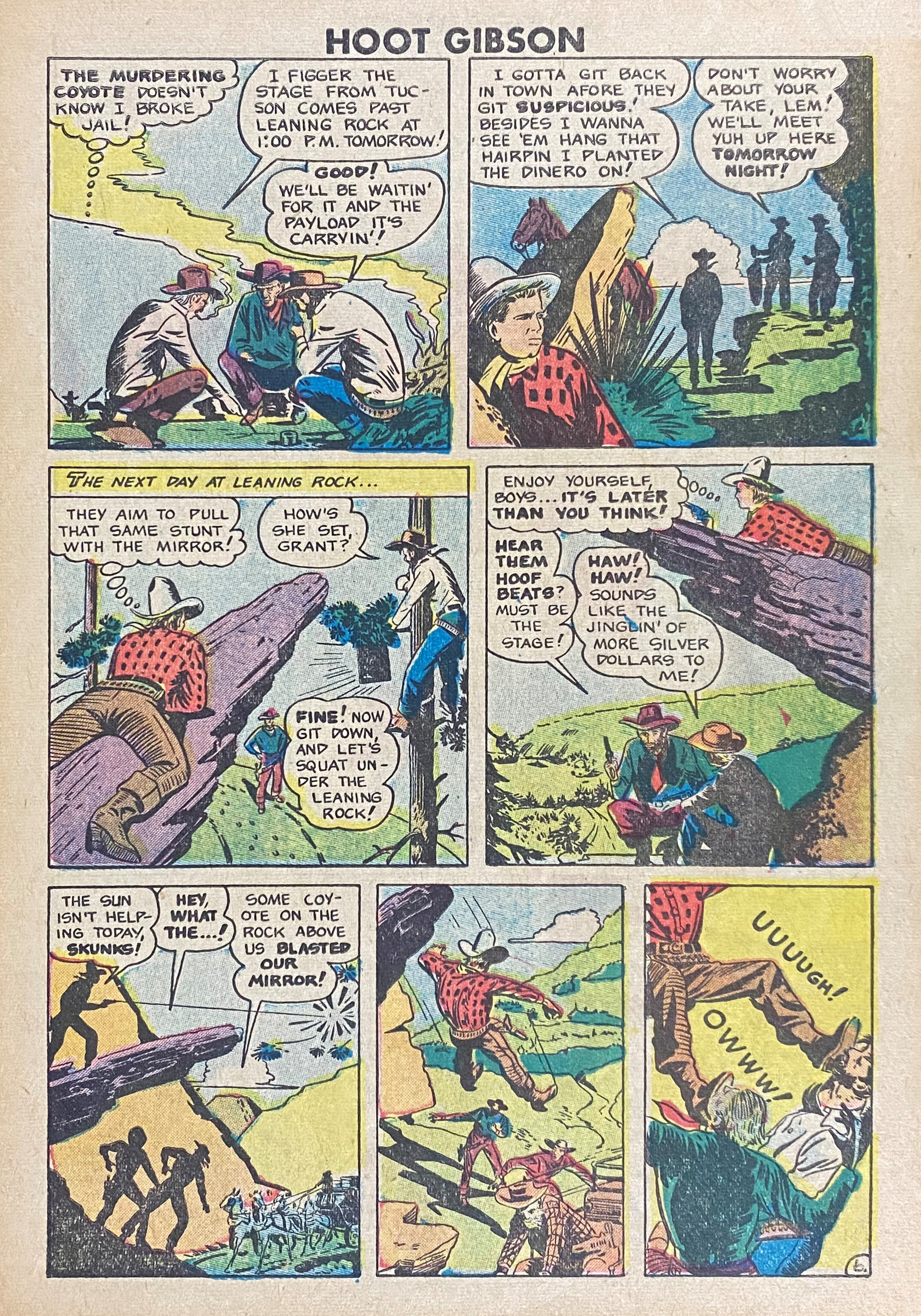 Read online Hoot Gibson comic -  Issue #3 - 7