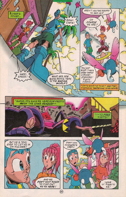 Read online NiGHTS into Dreams... comic -  Issue #5 - 22