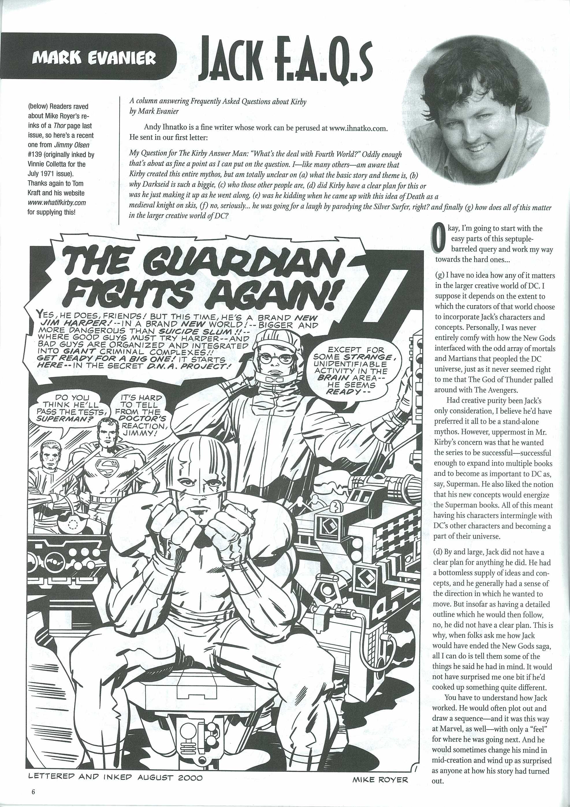 Read online The Jack Kirby Collector comic -  Issue #32 - 8