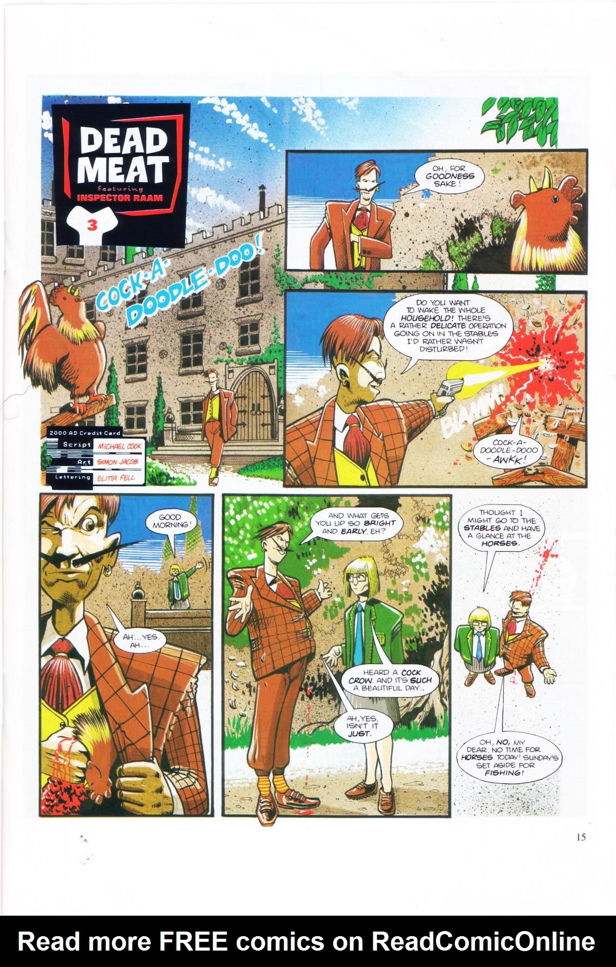 Read online Dead Meat comic -  Issue #1 - 17