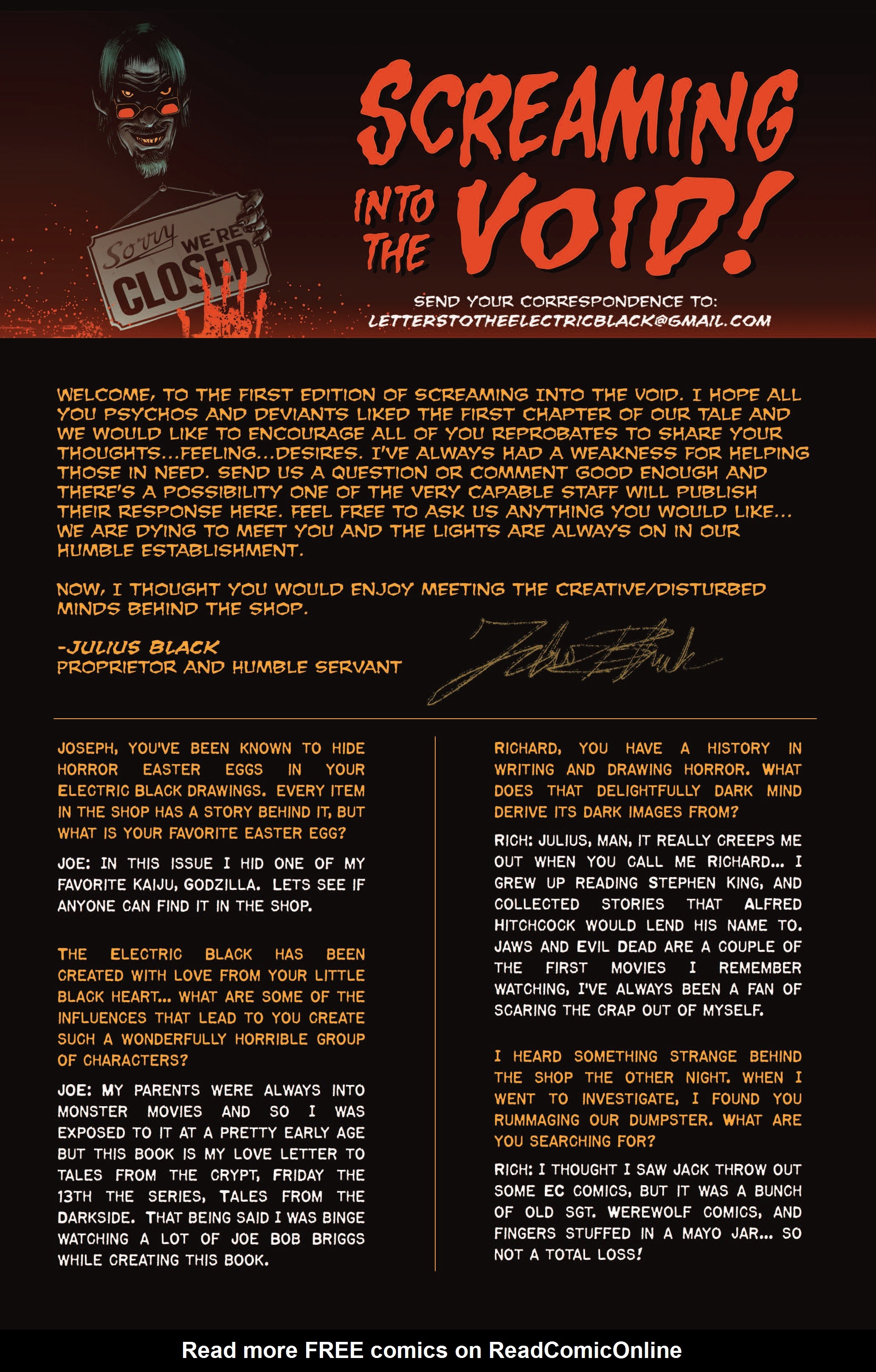 Read online The Electric Black comic -  Issue #1 - 39