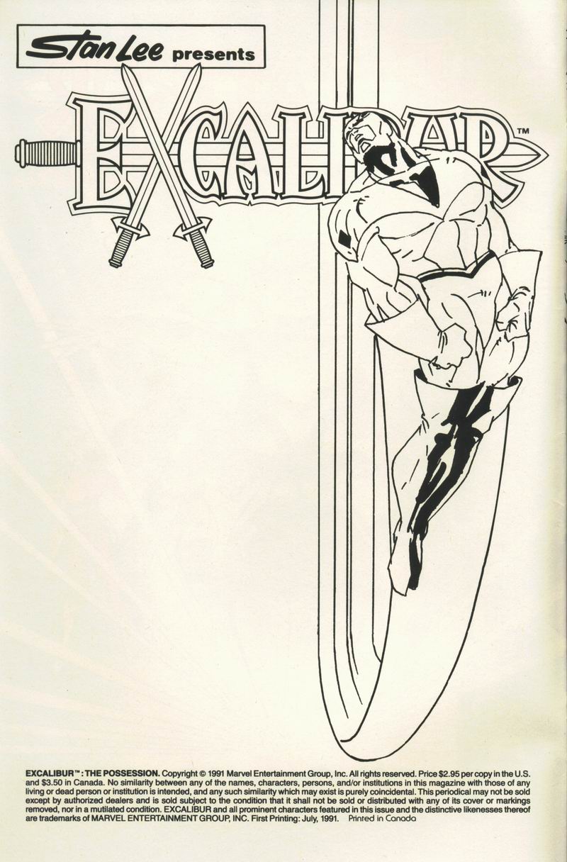 Read online Excalibur: The Possession comic -  Issue # Full - 2