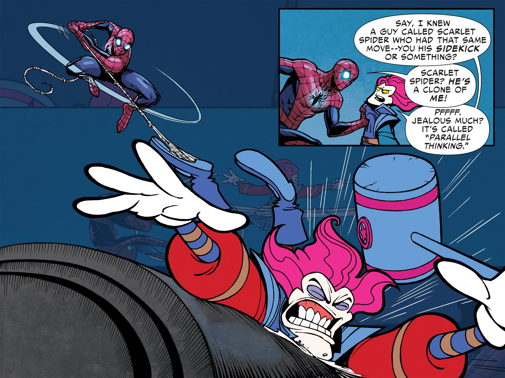 Read online Slapstick Infinite Comic comic -  Issue # _TPB - 38