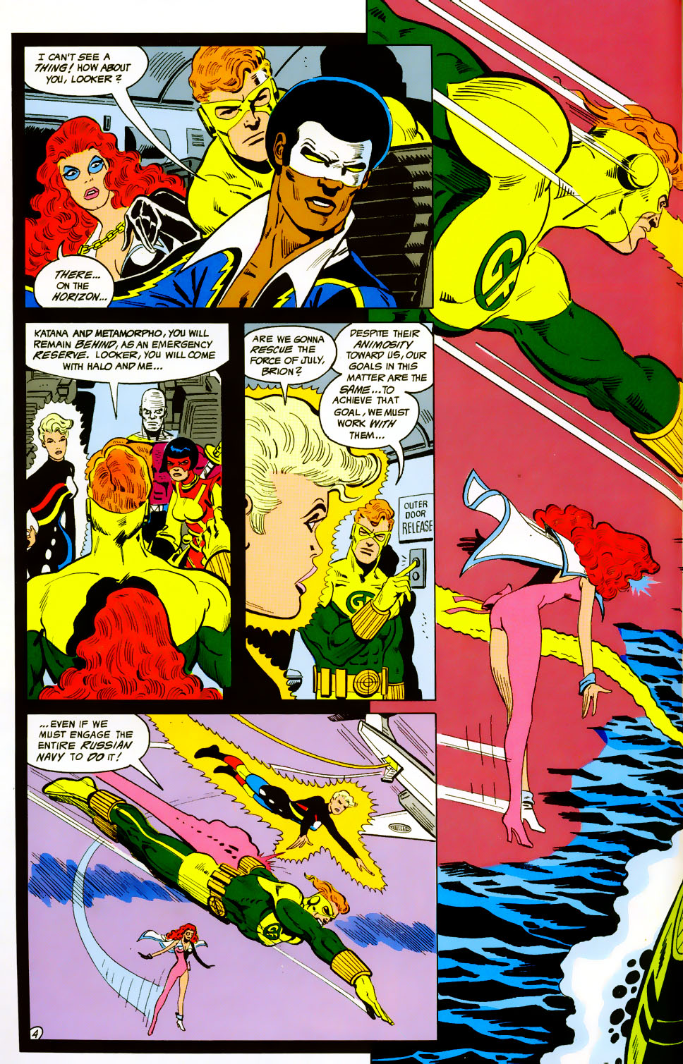 Read online The Outsiders (1985) comic -  Issue #4 - 5