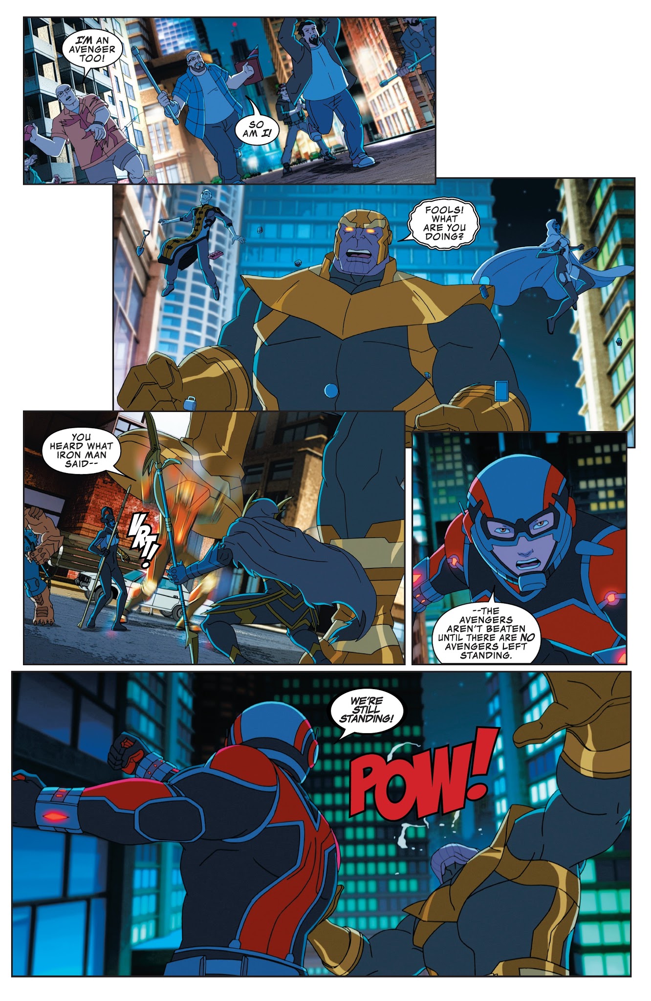 Read online Avengers vs. Thanos (2018) comic -  Issue # TPB - 124