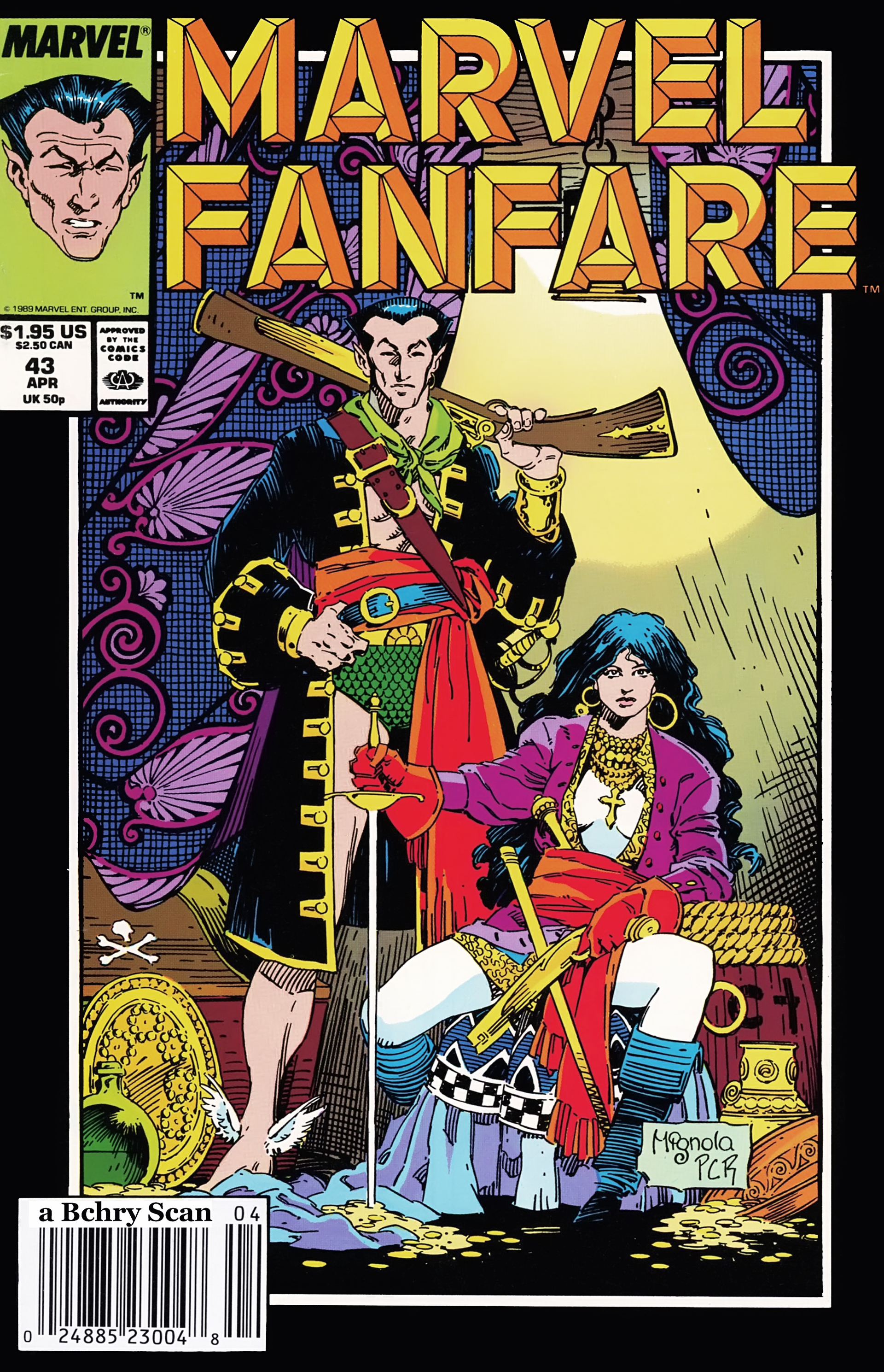 Read online Marvel Fanfare (1982) comic -  Issue #43 - 1