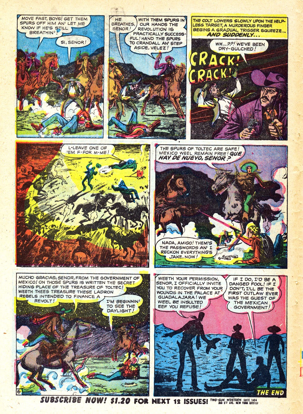 Read online Two Gun Western (1950) comic -  Issue #11 - 7