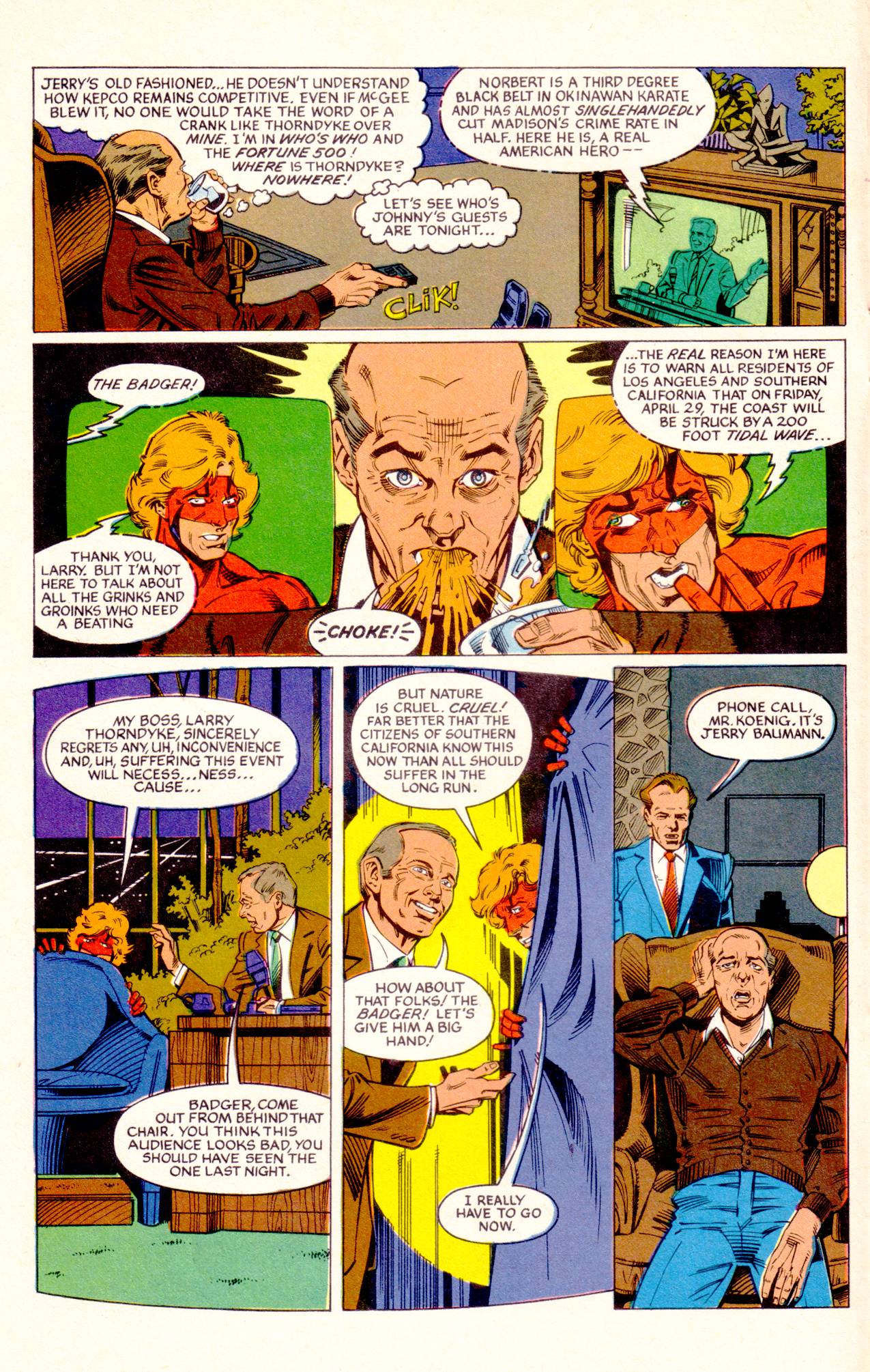 Read online The Badger comic -  Issue #6 - 10