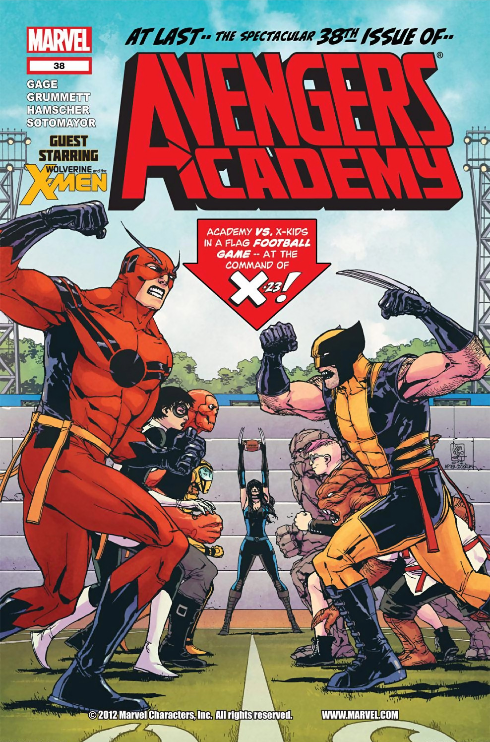 Avengers Academy issue 38 - Page 1