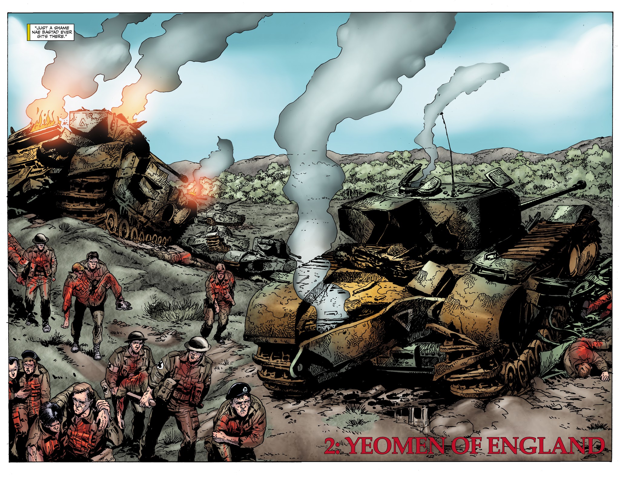 Read online Battlefields: The Tankies comic -  Issue # TPB - 31