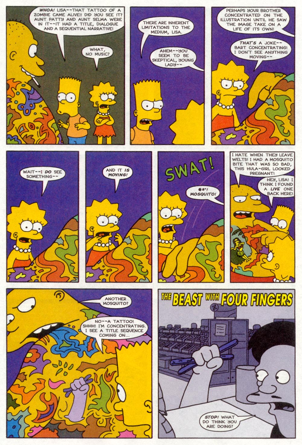 Read online Treehouse of Horror comic -  Issue #4 - 18