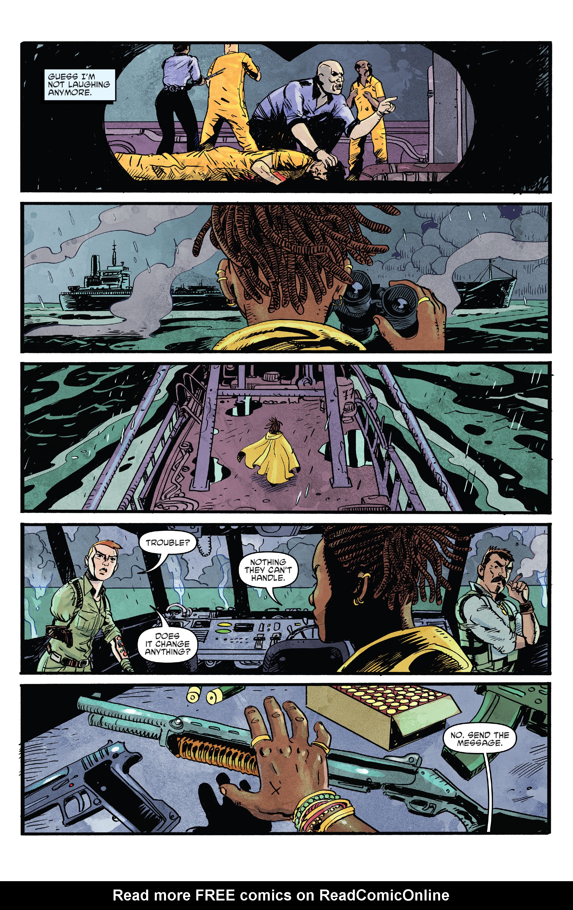 Read online Dead Seas comic -  Issue #1 - 21