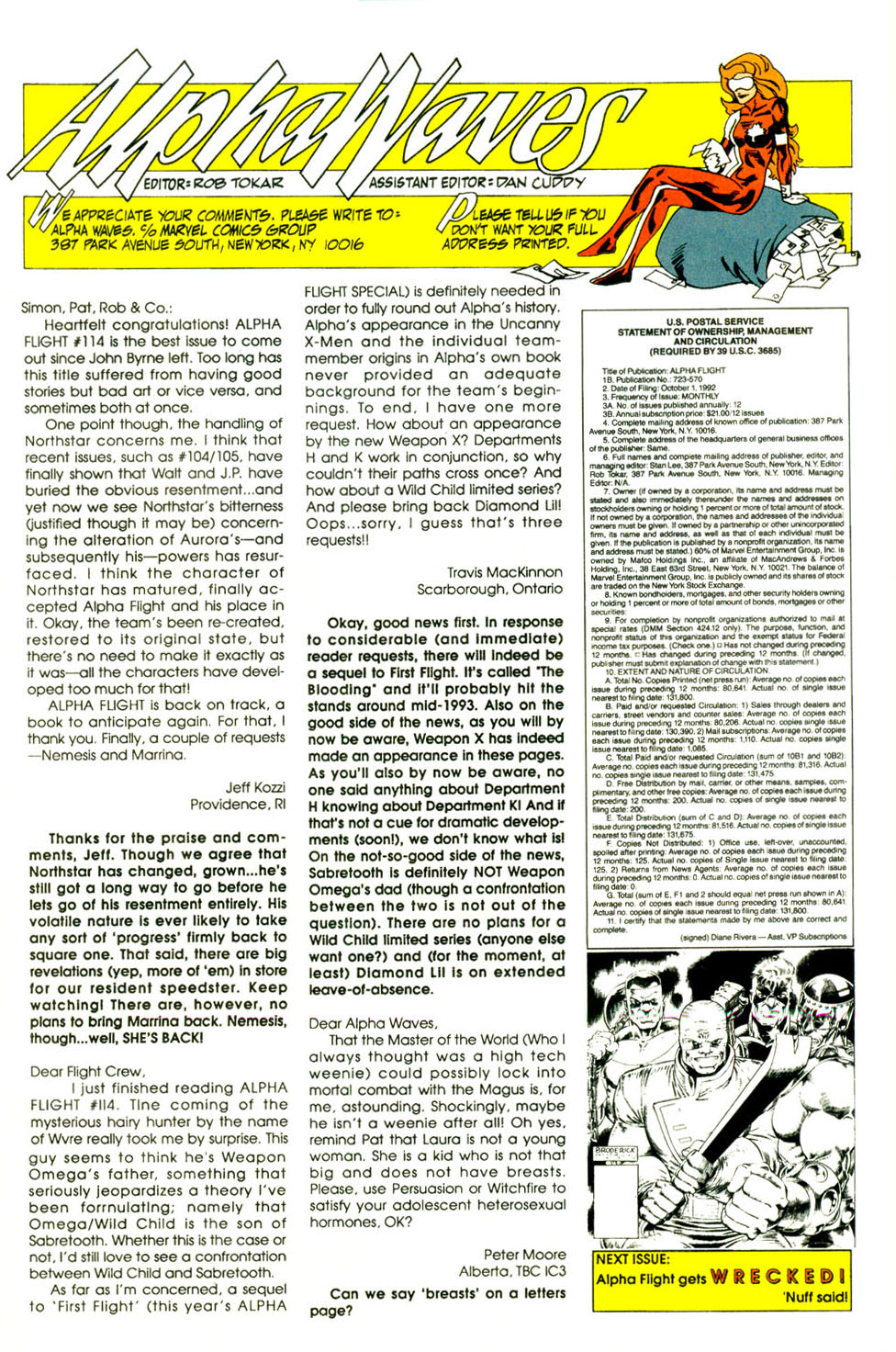 Read online Alpha Flight (1983) comic -  Issue #118 - 26