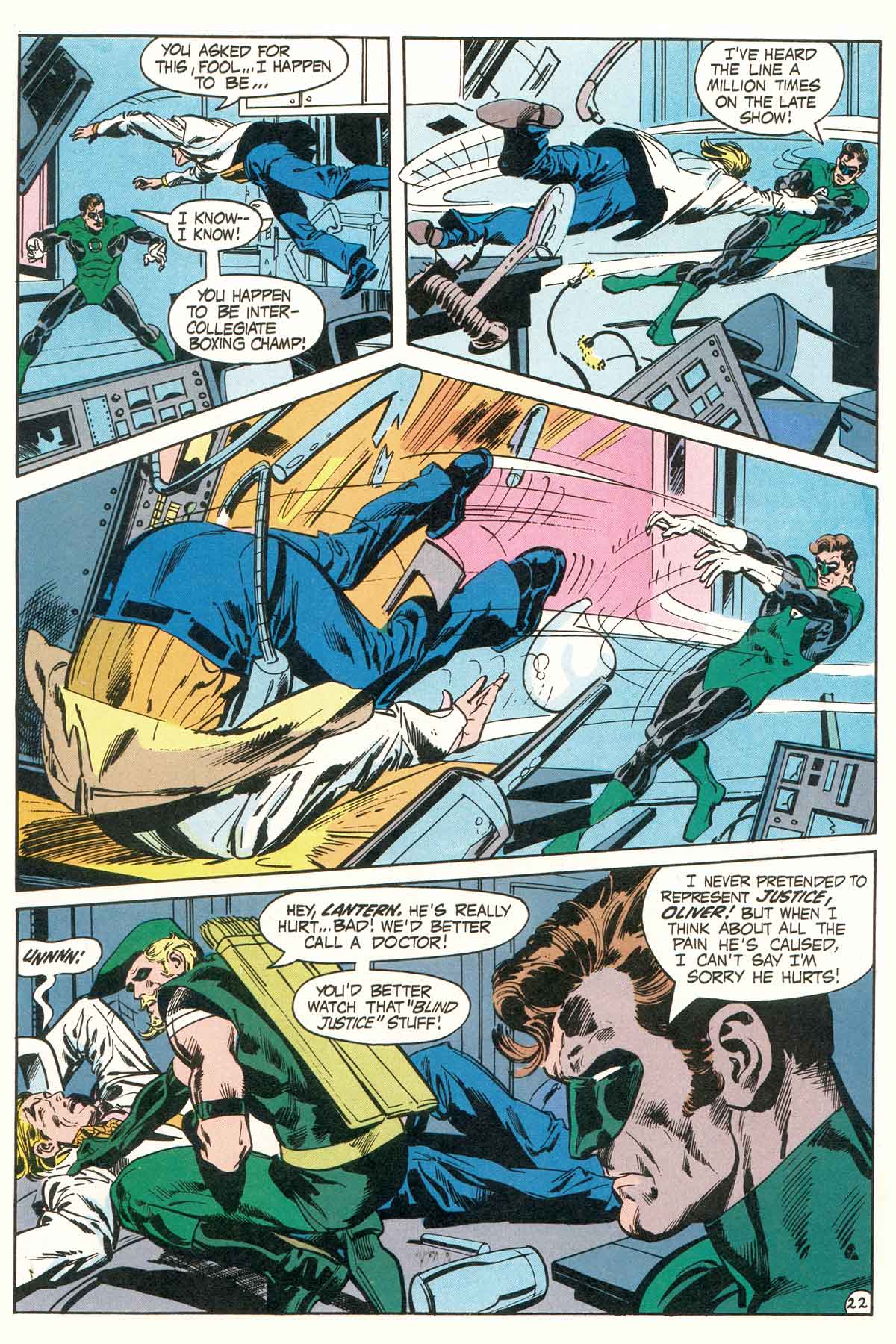Read online Green Lantern/Green Arrow comic -  Issue #6 - 23