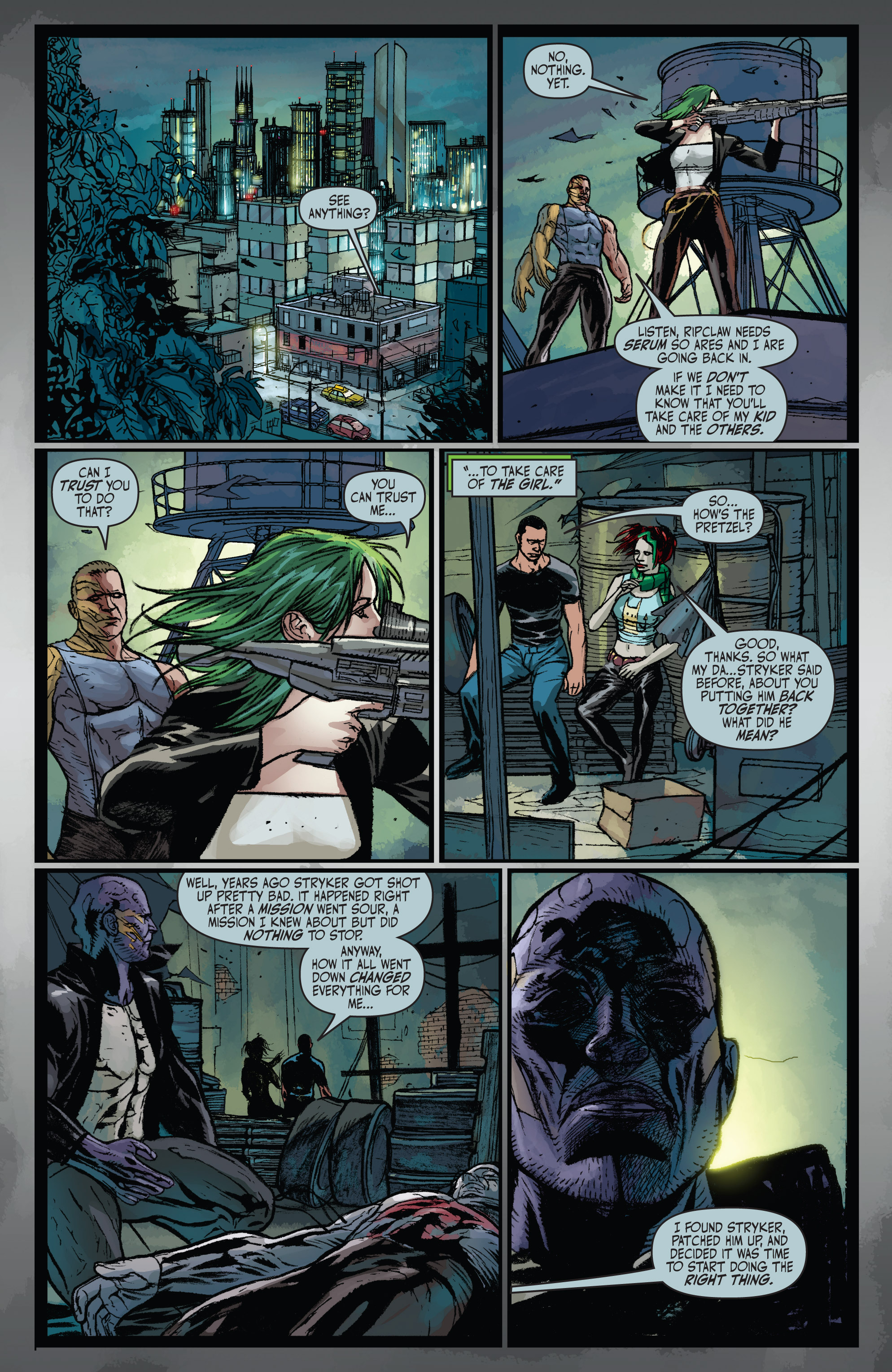 Read online Cyberforce (2012) comic -  Issue #7 - 19