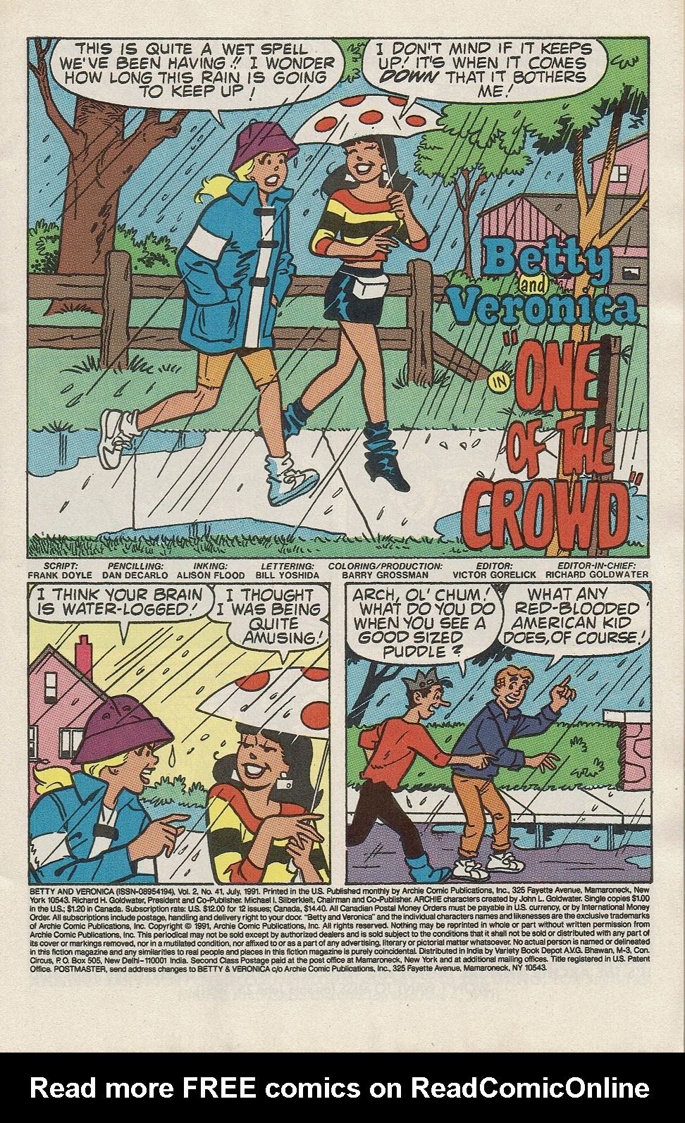 Read online Betty and Veronica (1987) comic -  Issue #41 - 3