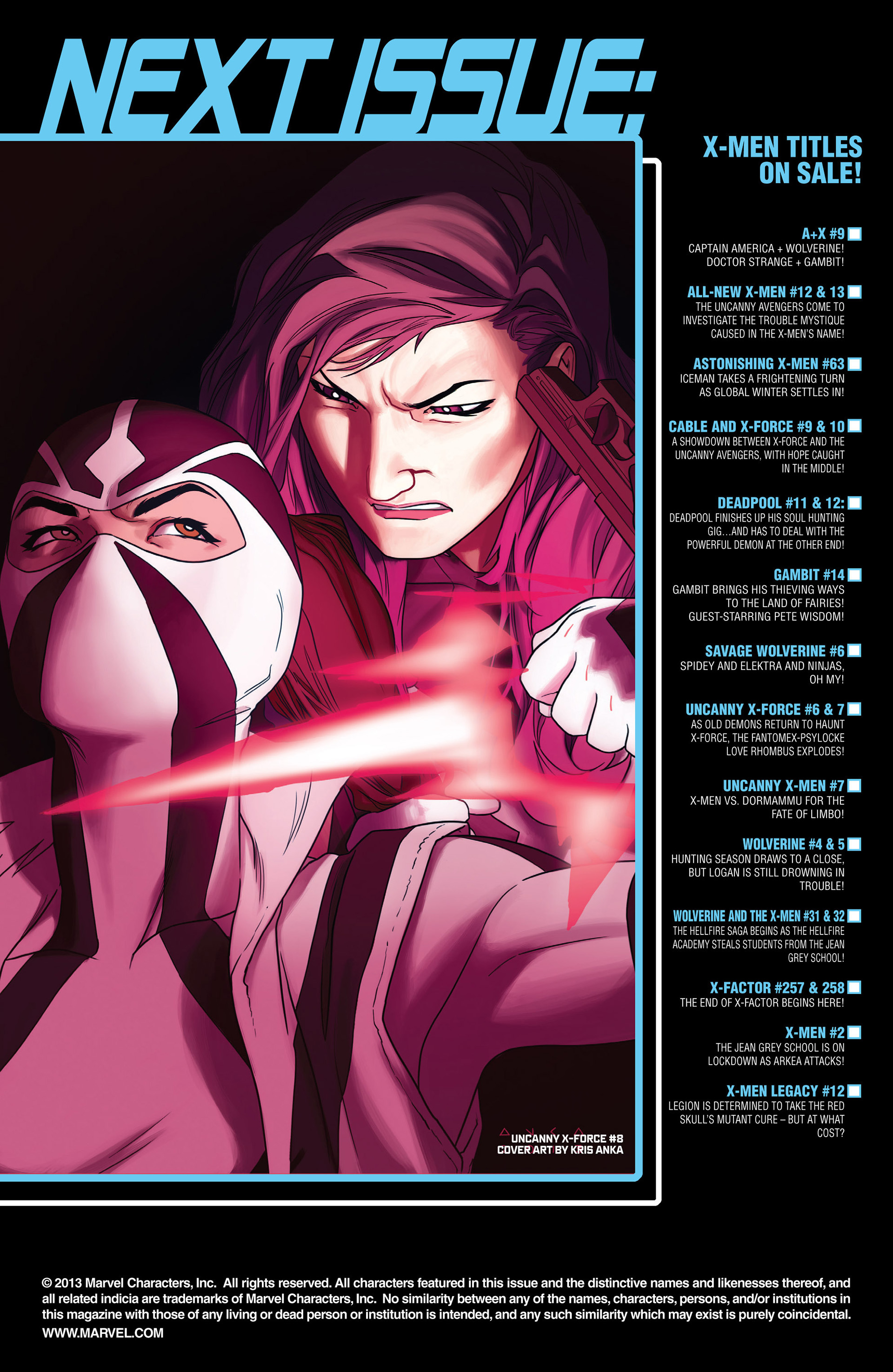 Read online Uncanny X-Force (2013) comic -  Issue #7 - 22