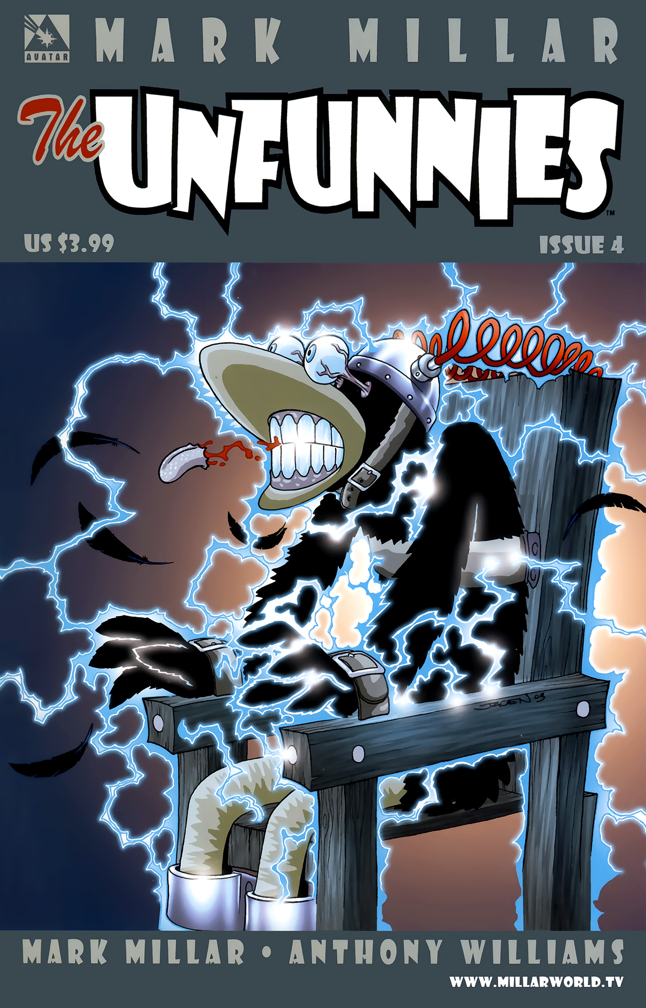 Read online Mark Millar's The Unfunnies comic -  Issue #4 - 1