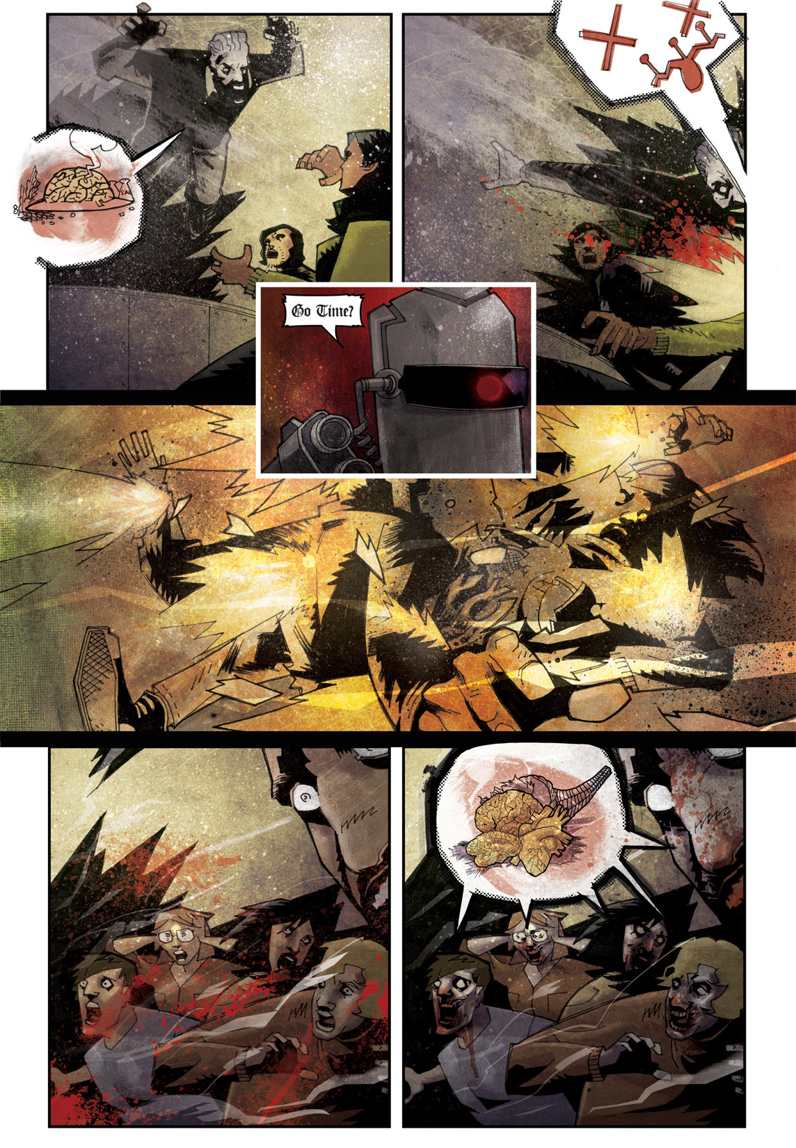 Read online Zombies vs Robots: Undercity comic -  Issue #2 - 15
