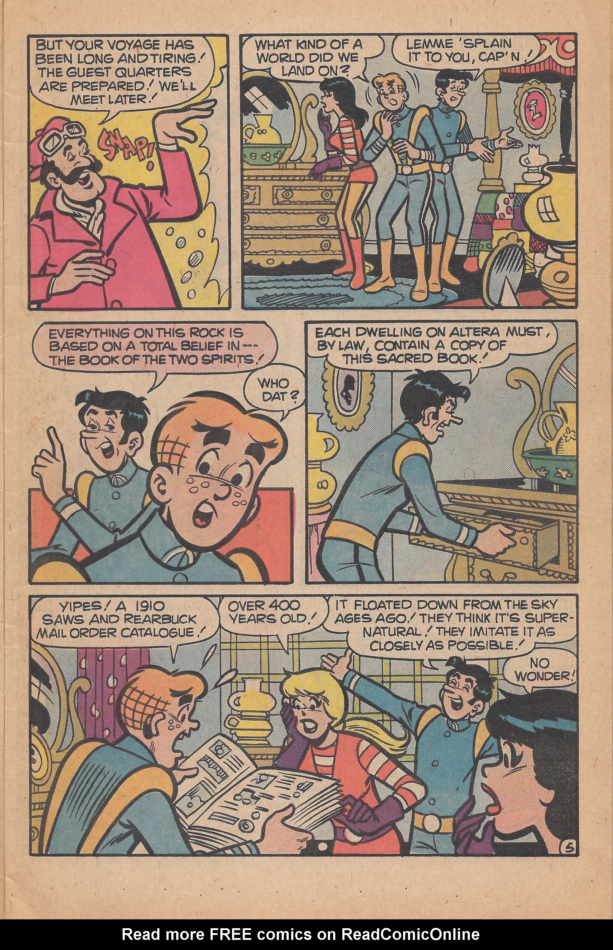 Read online Life With Archie (1958) comic -  Issue #185 - 7