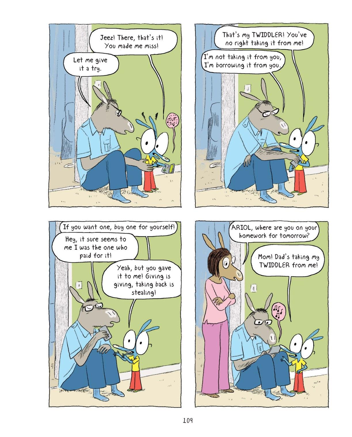 Read online Ariol comic -  Issue # TPB 3 - 111