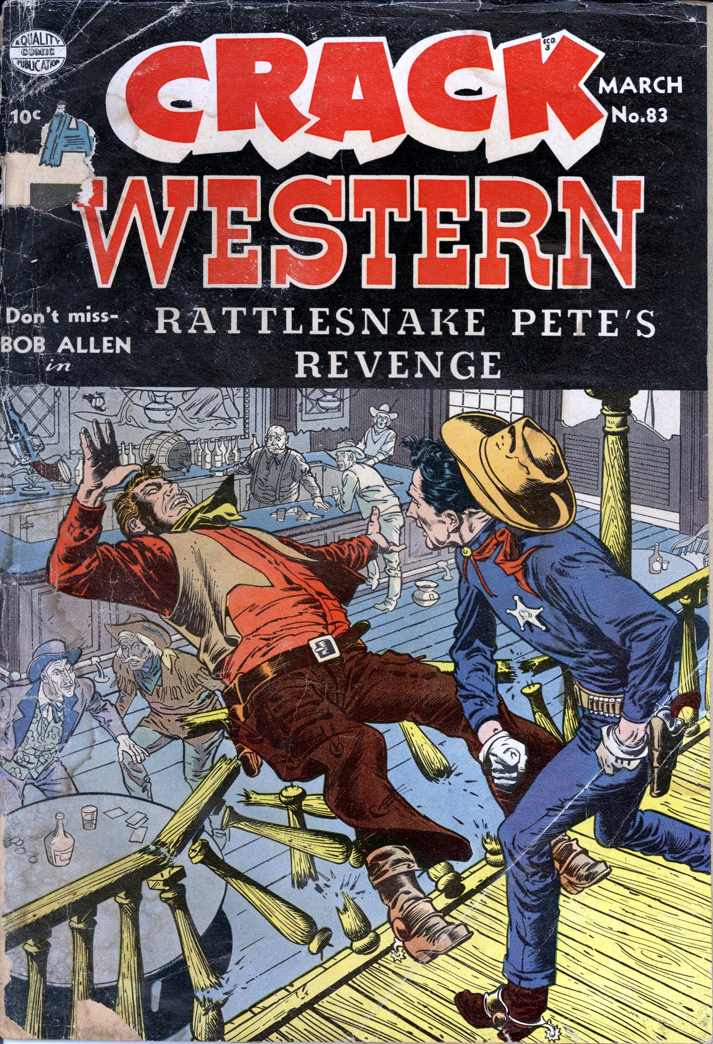 Read online Crack Western comic -  Issue #83 - 1