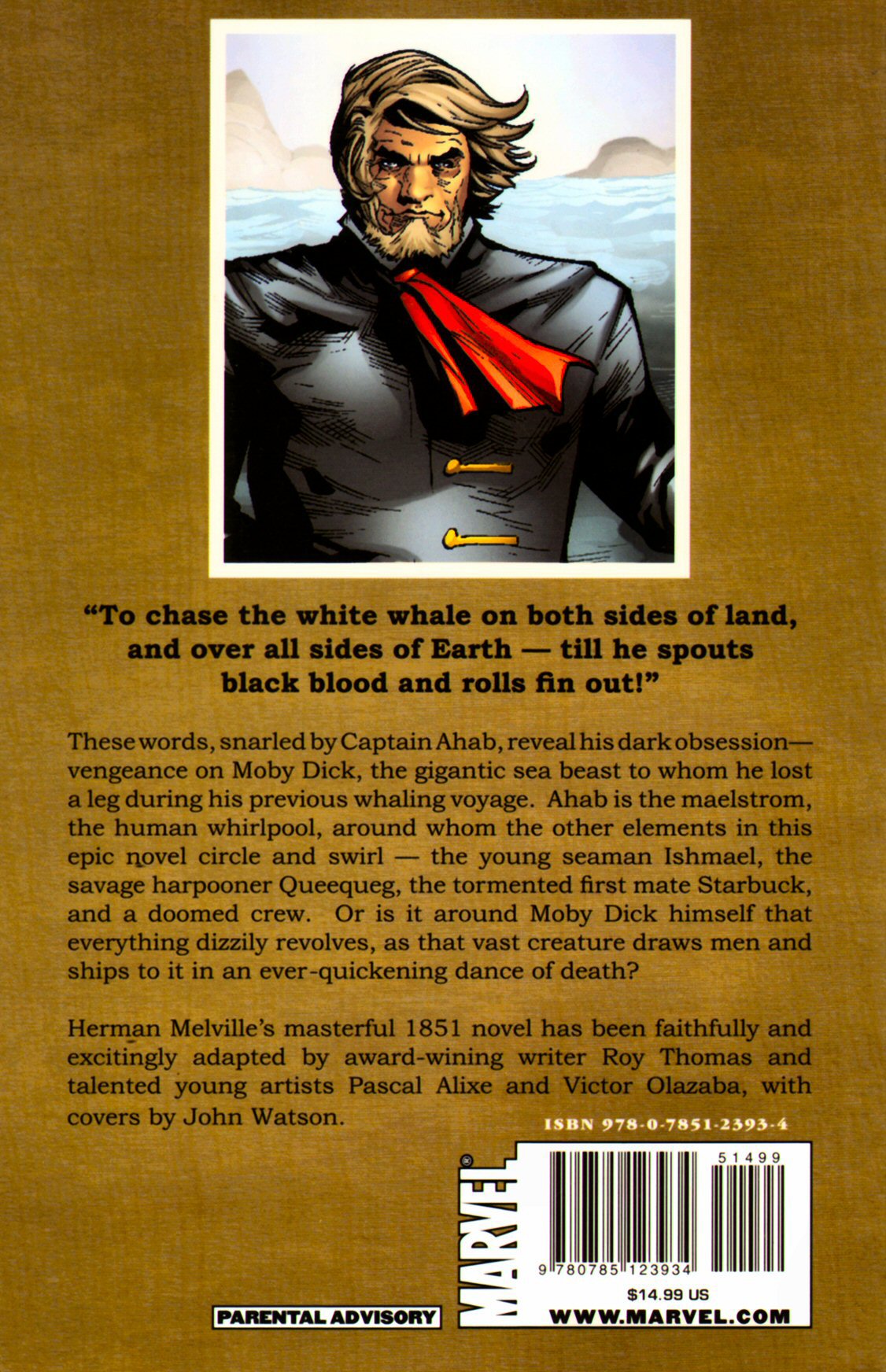 Read online Marvel Illustrated: Moby Dick comic -  Issue # TPB - 4