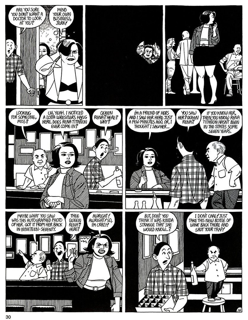 Read online Love and Rockets (1982) comic -  Issue #47 - 32