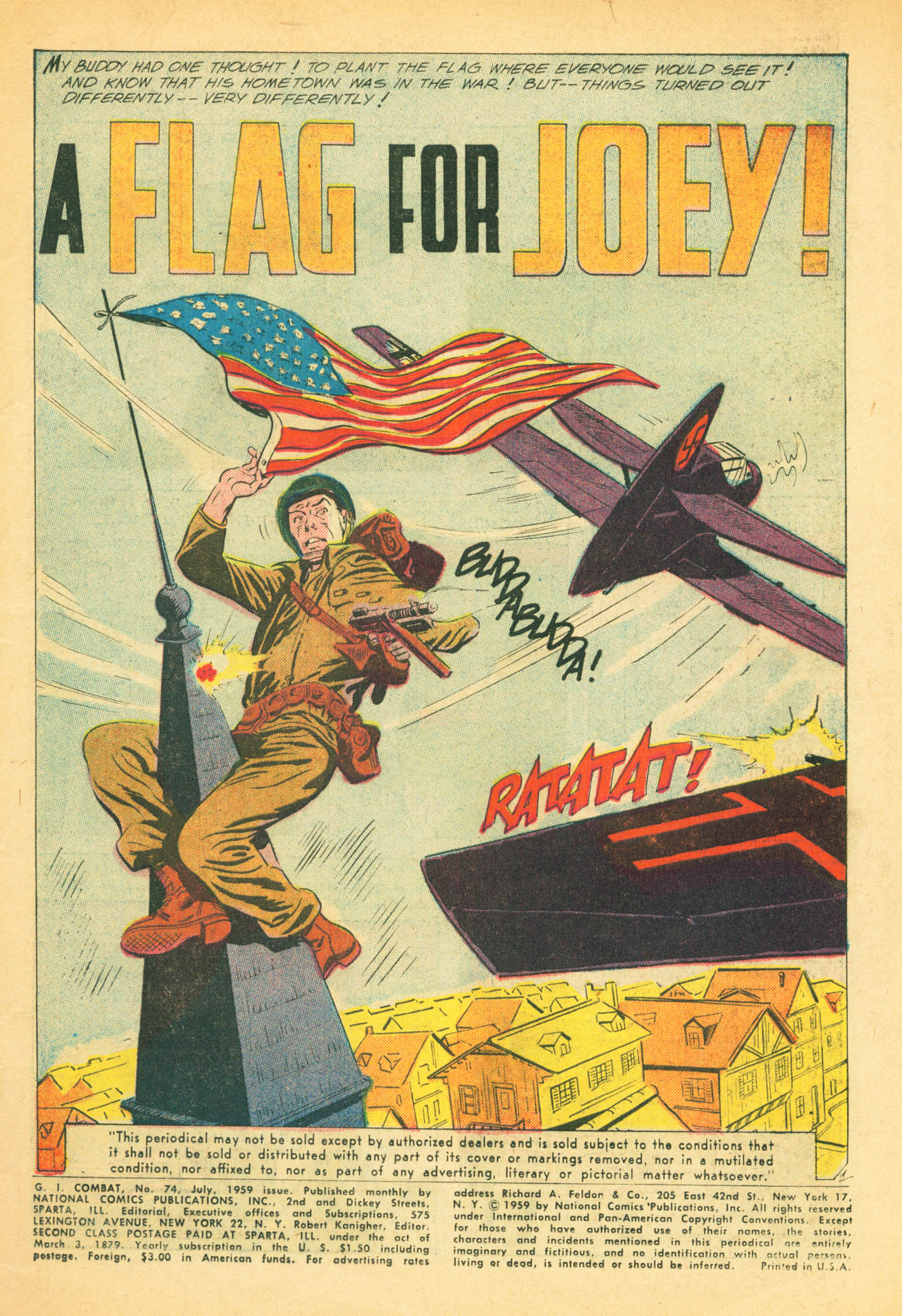 Read online G.I. Combat (1952) comic -  Issue #74 - 3
