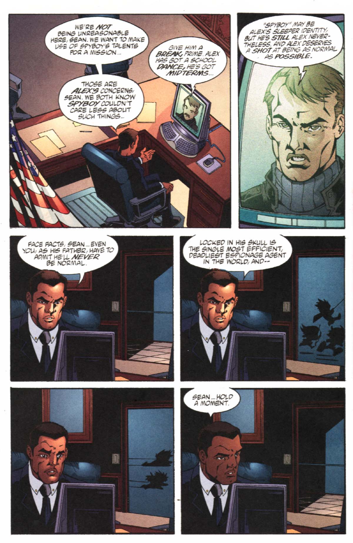 Read online SpyBoy/Young Justice comic -  Issue #1 - 4