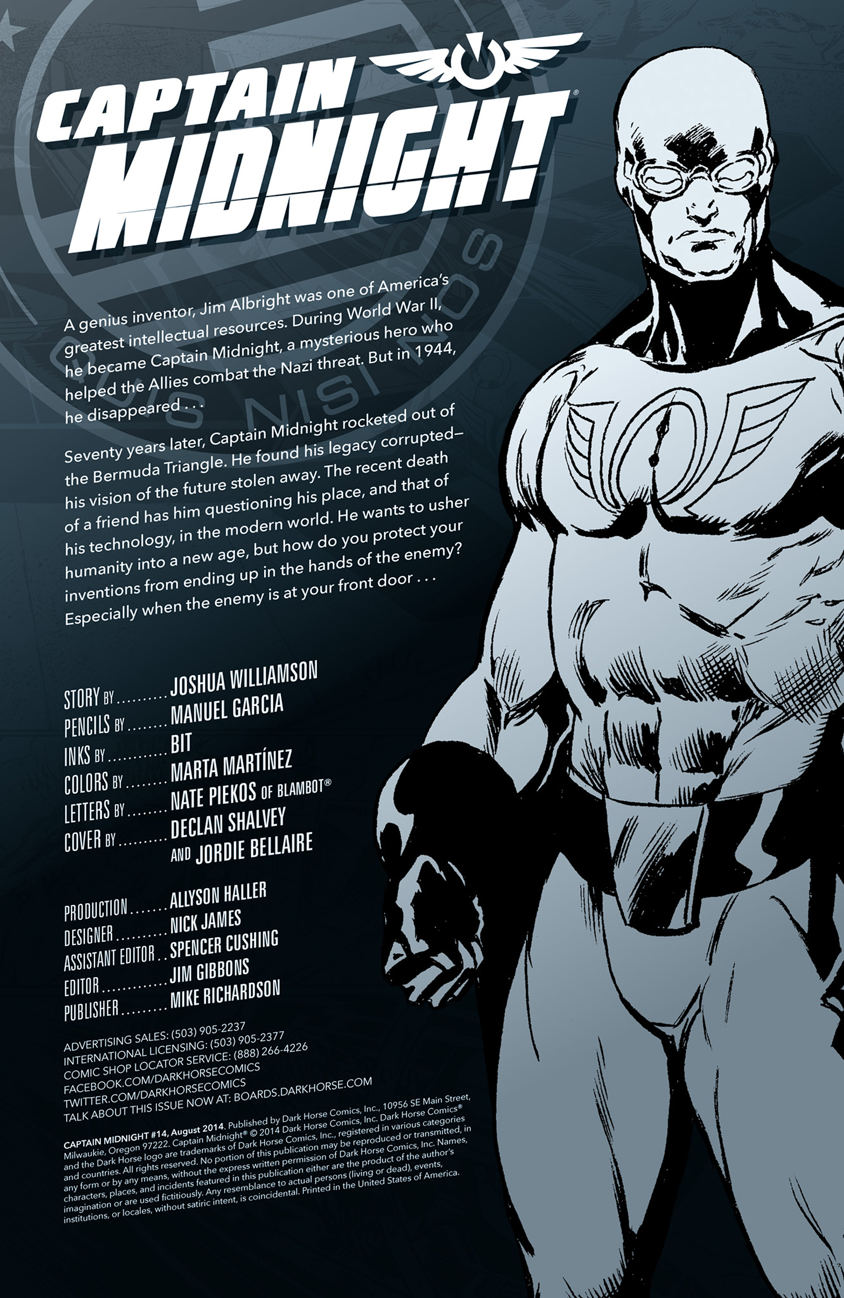 Read online Captain Midnight comic -  Issue #14 - 2
