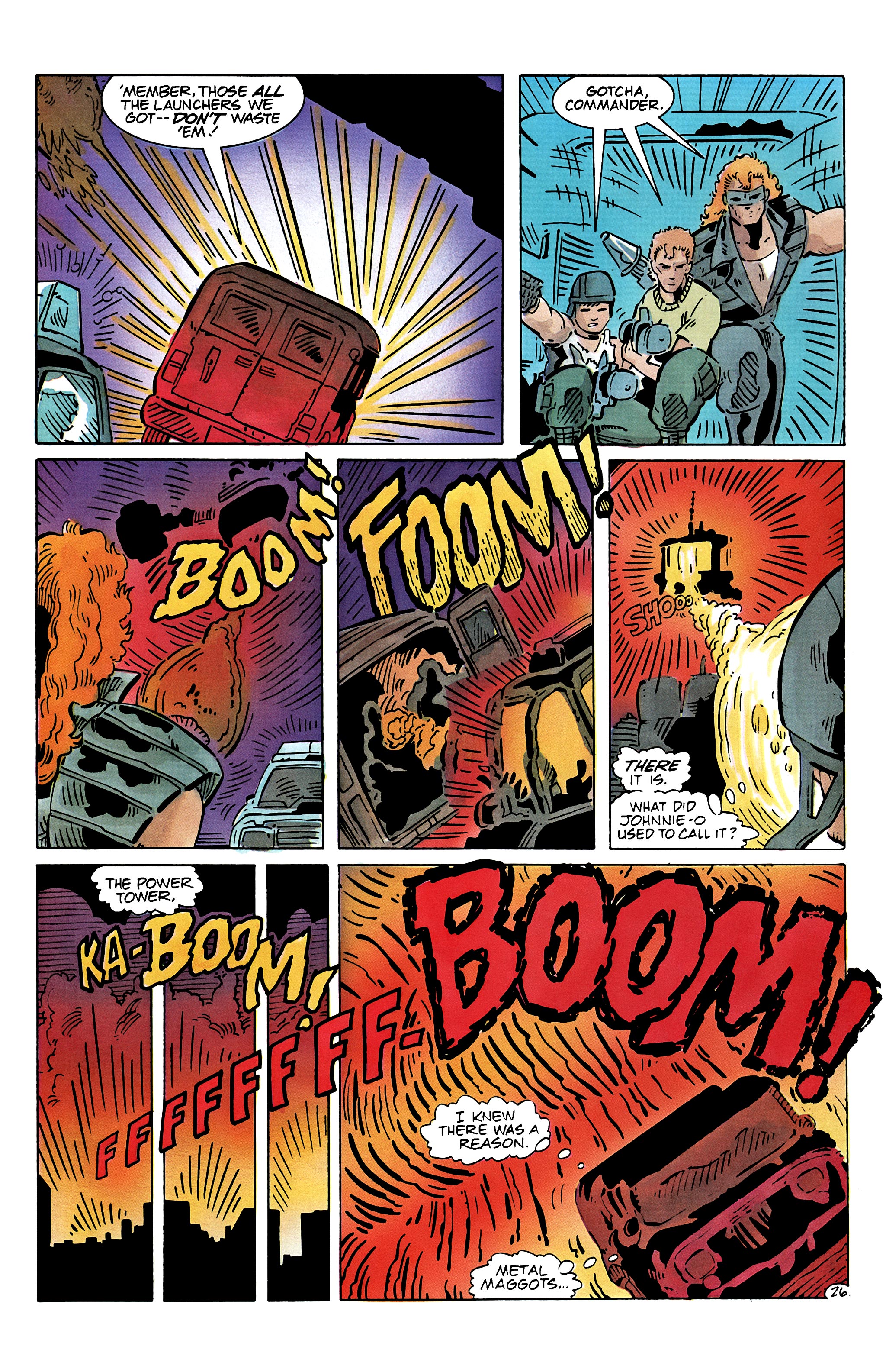 Read online The Terminator (1988) comic -  Issue #3 - 31