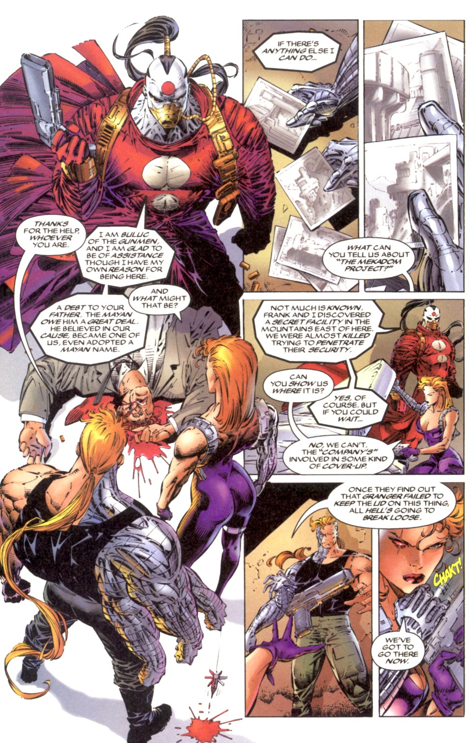 Read online Cyberforce (1993) comic -  Issue #7 - 11