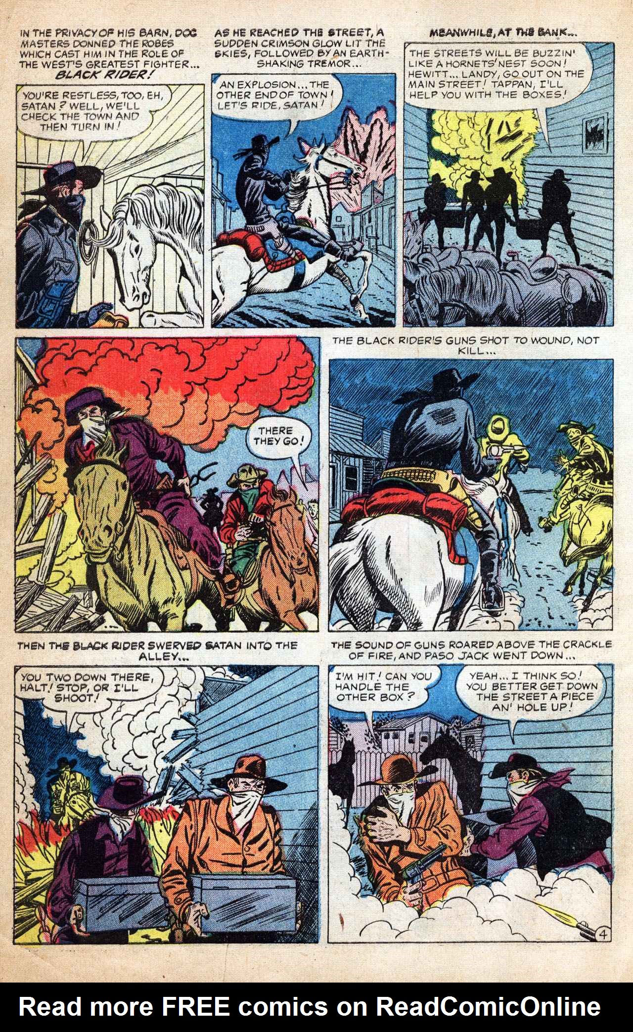 Read online Western Tales of Black Rider comic -  Issue #31 - 30
