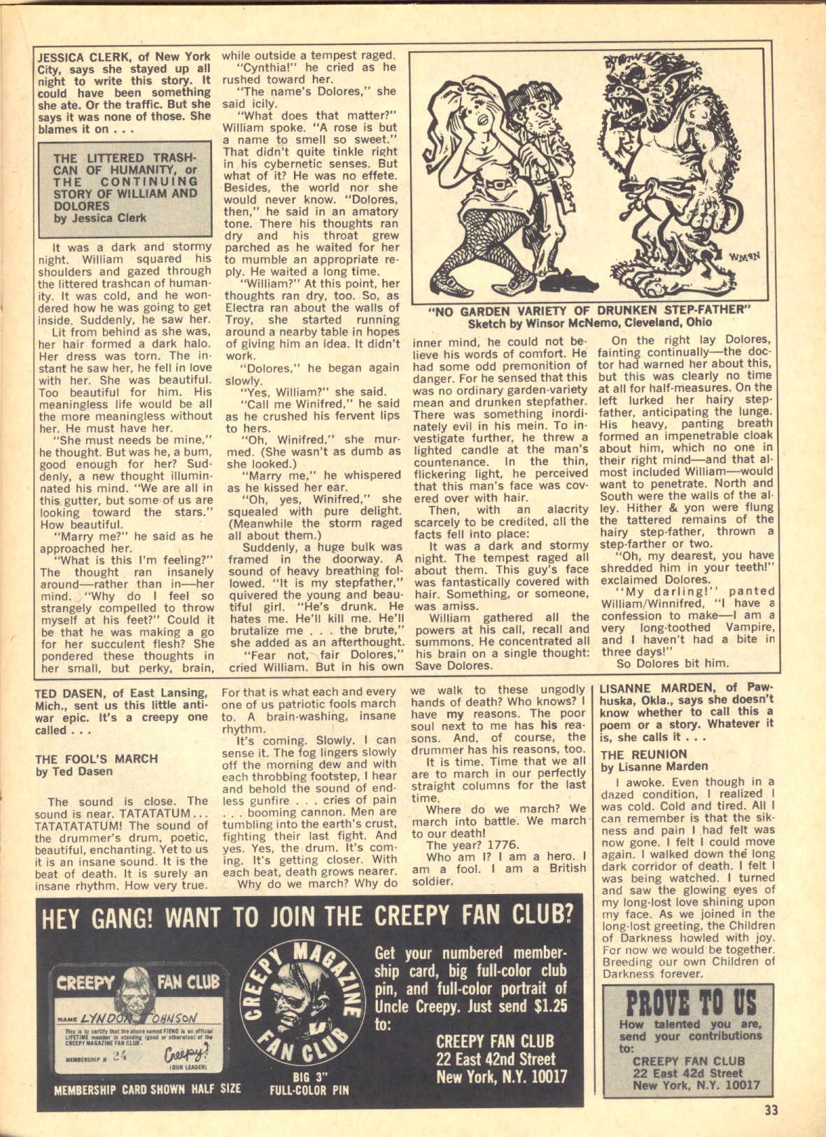 Read online Creepy (1964) comic -  Issue #35 - 33