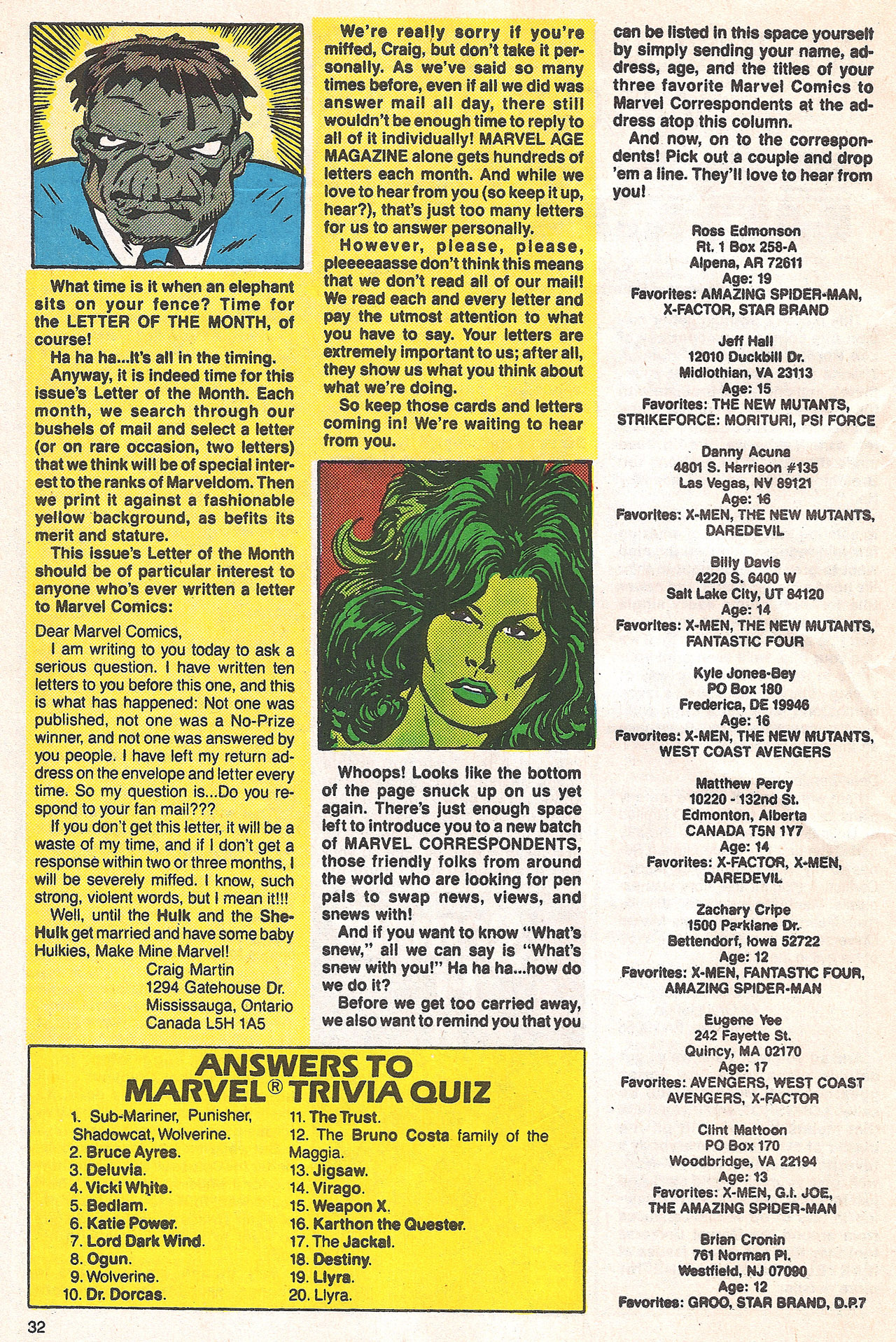 Read online Marvel Age comic -  Issue #67 - 33