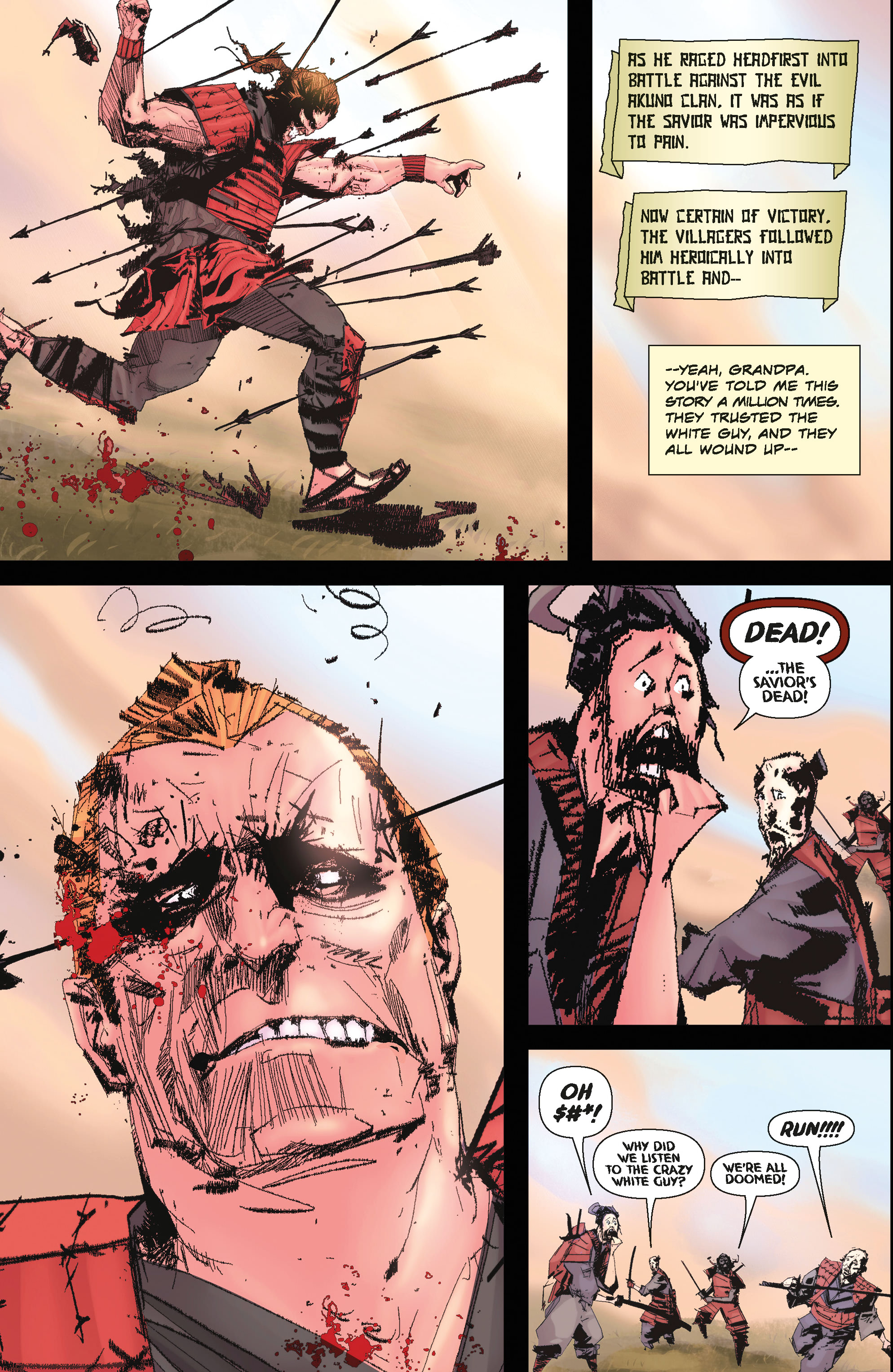 Read online White Savior comic -  Issue #1 - 4