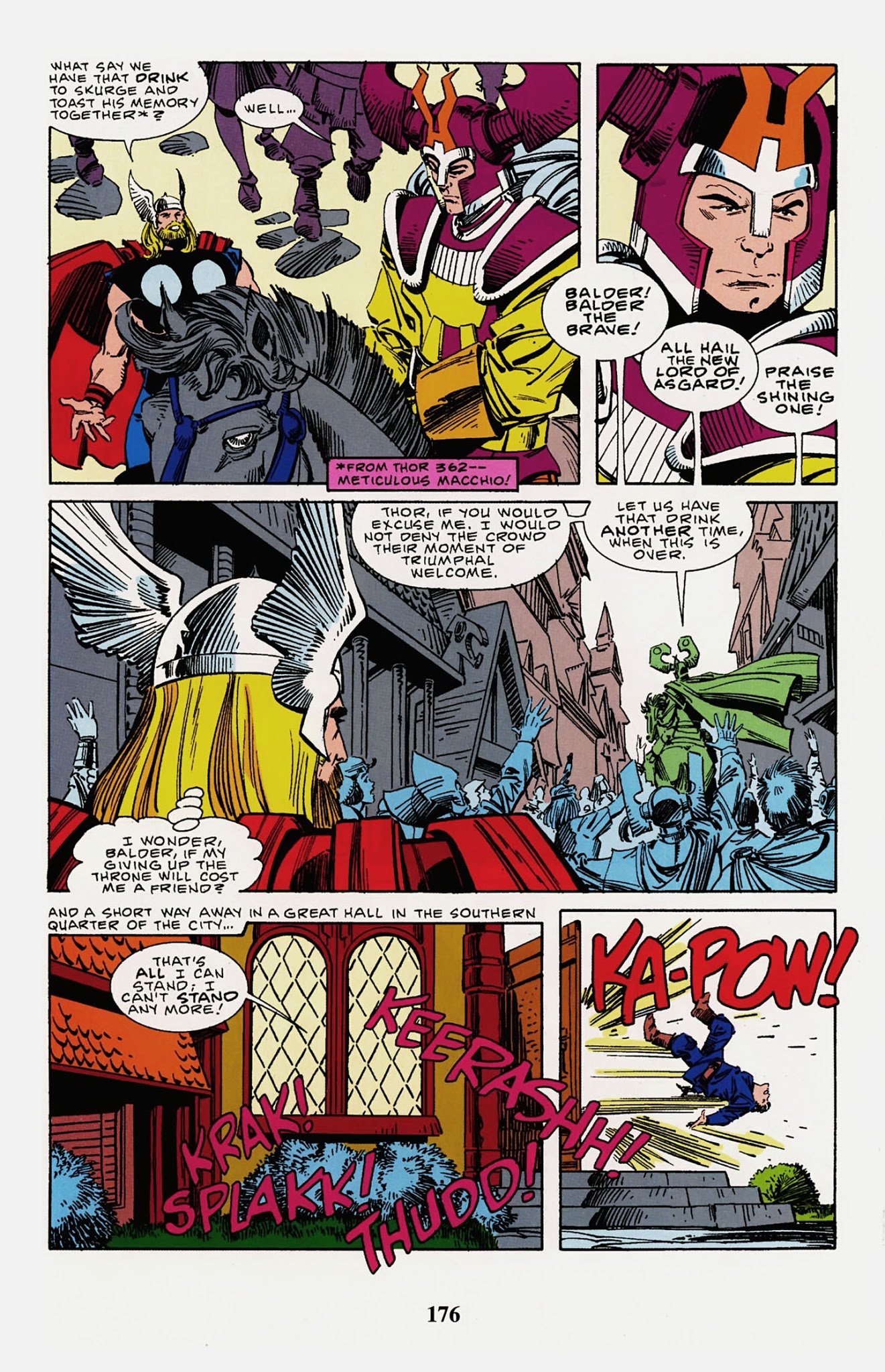 Read online Thor Visionaries: Walter Simonson comic -  Issue # TPB 3 - 178