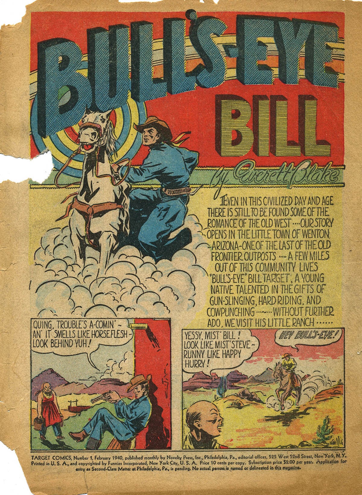 Read online Target Comics comic -  Issue #1 - 2