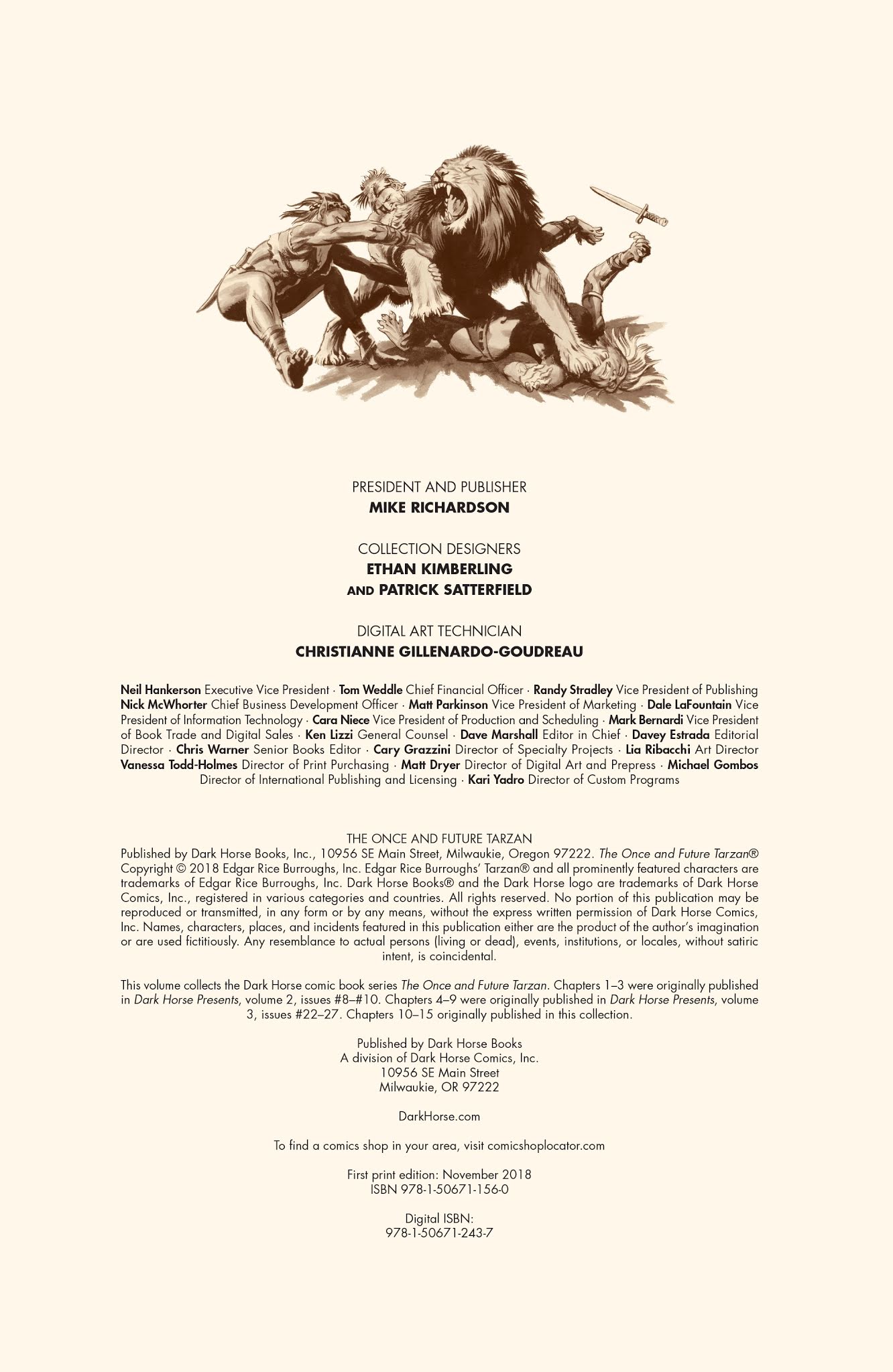 Read online The Once and Future Tarzan comic -  Issue # TPB - 3