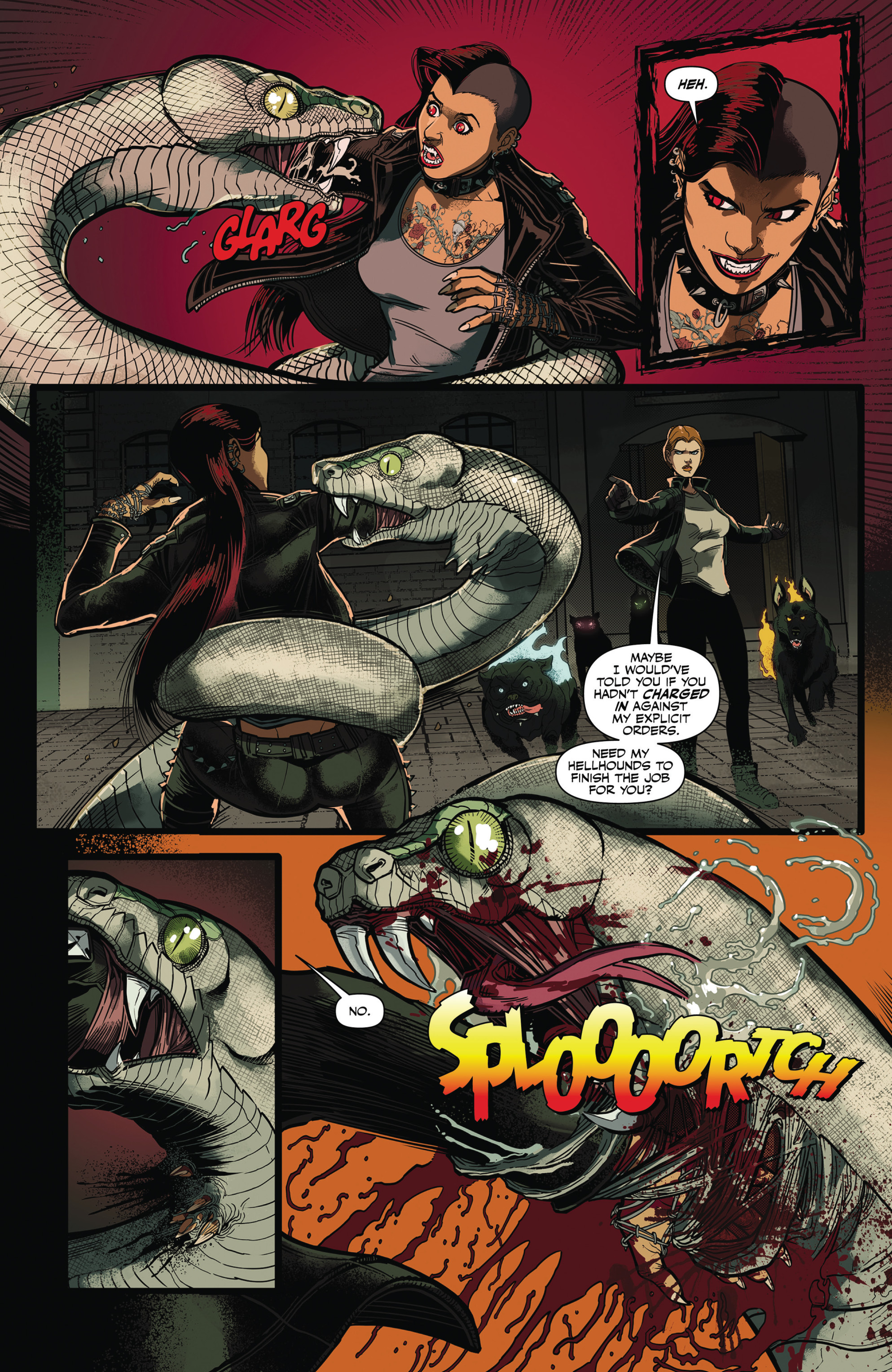 Read online Hellchild: The Unholy comic -  Issue #3 - 6