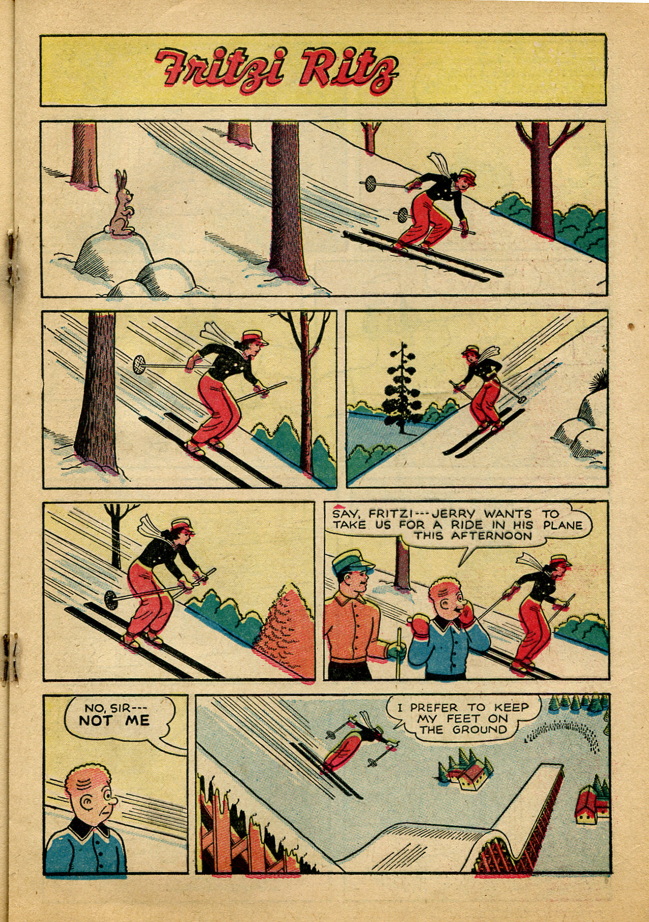 Read online Fritzi Ritz (1953) comic -  Issue #40 - 17