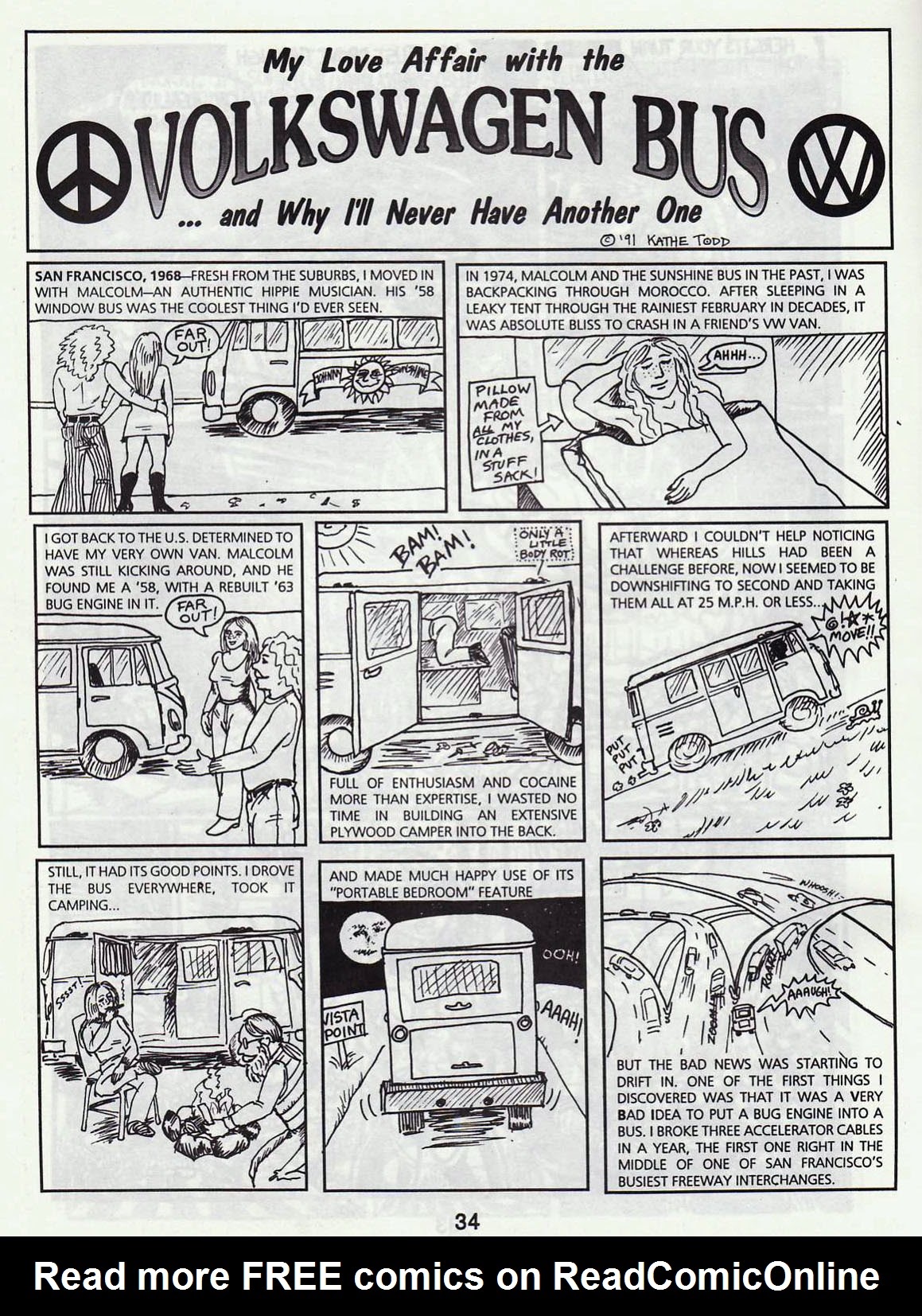 Read online Rip Off Comix comic -  Issue #31 - 35